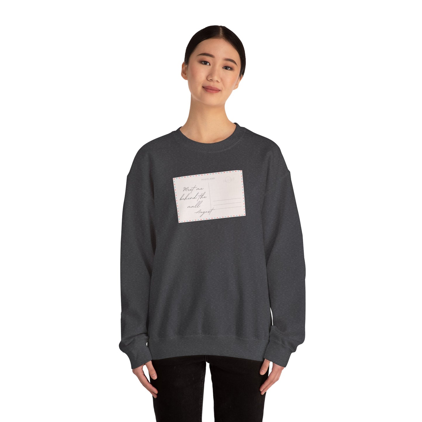 August Postcard Crewneck Sweatshirt