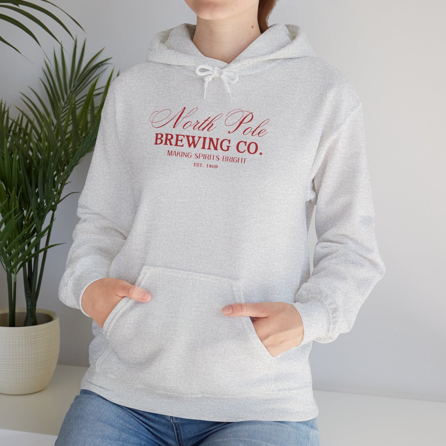 North Pole Brewing Co Red Unisex Hoodie