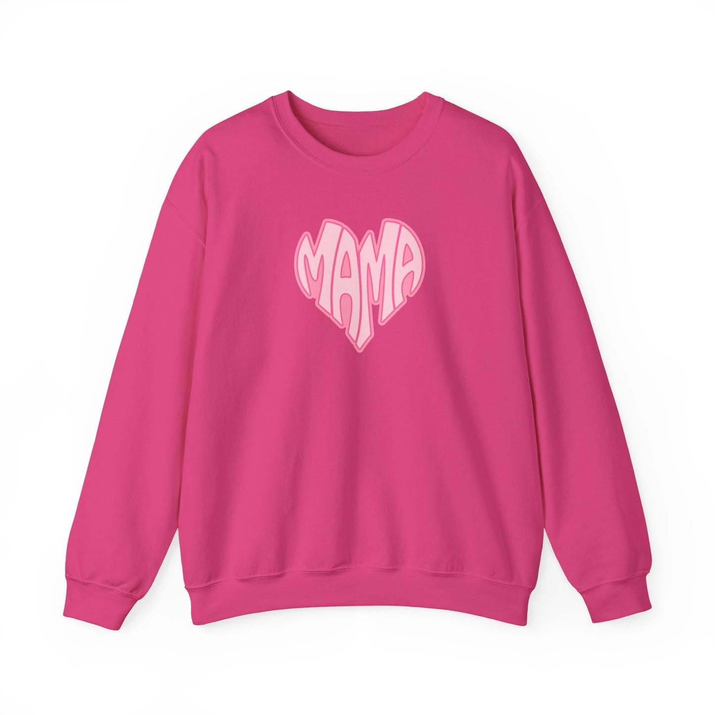 Mama Heart Crewneck Sweatshirt