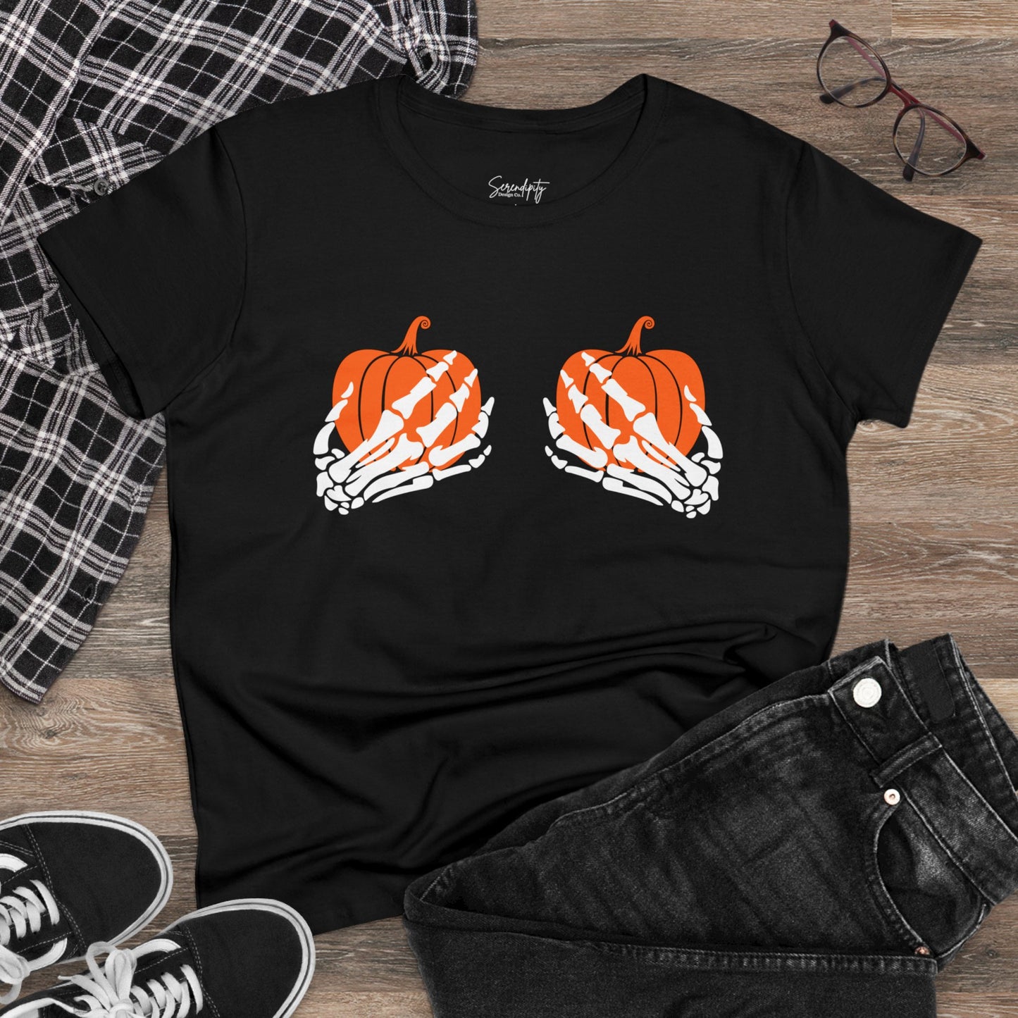 Pumpkin Grab Baby Tee