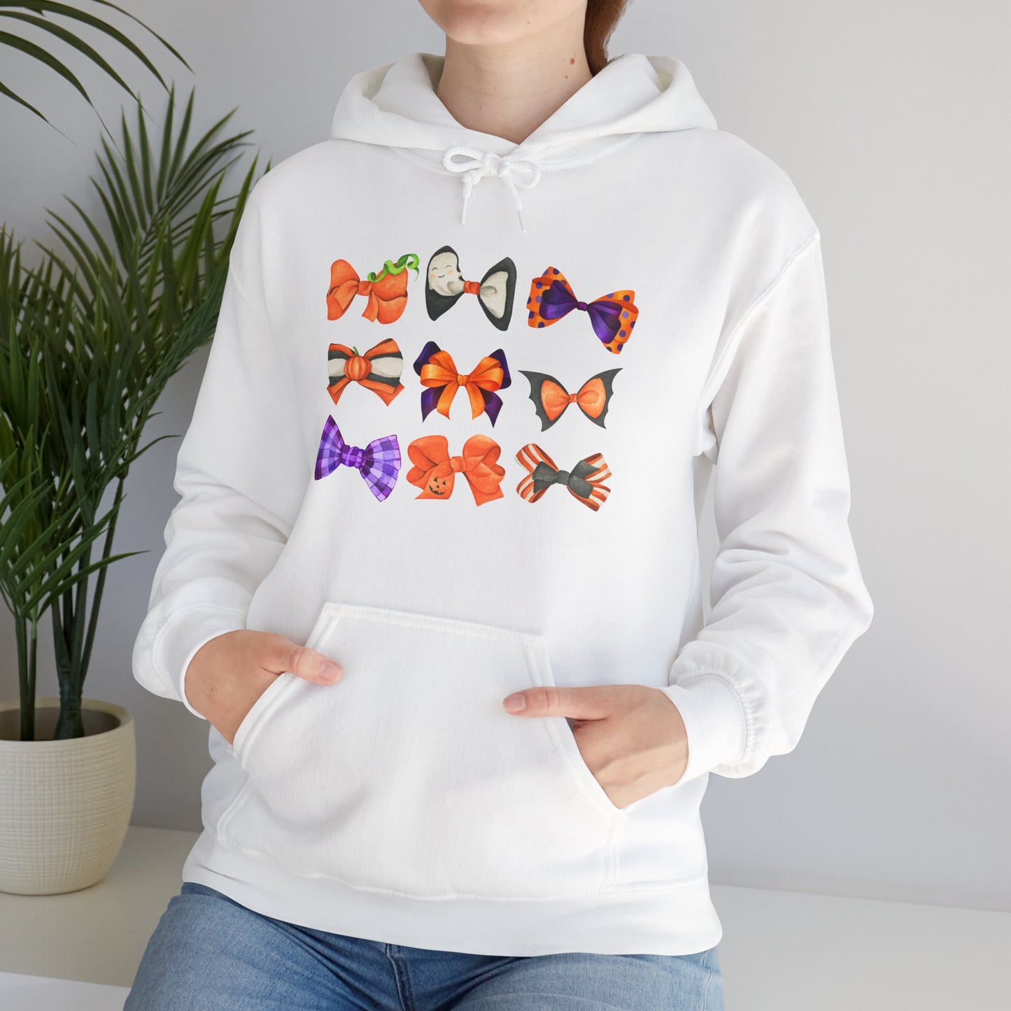 Halloween Bows Unisex Hoodie