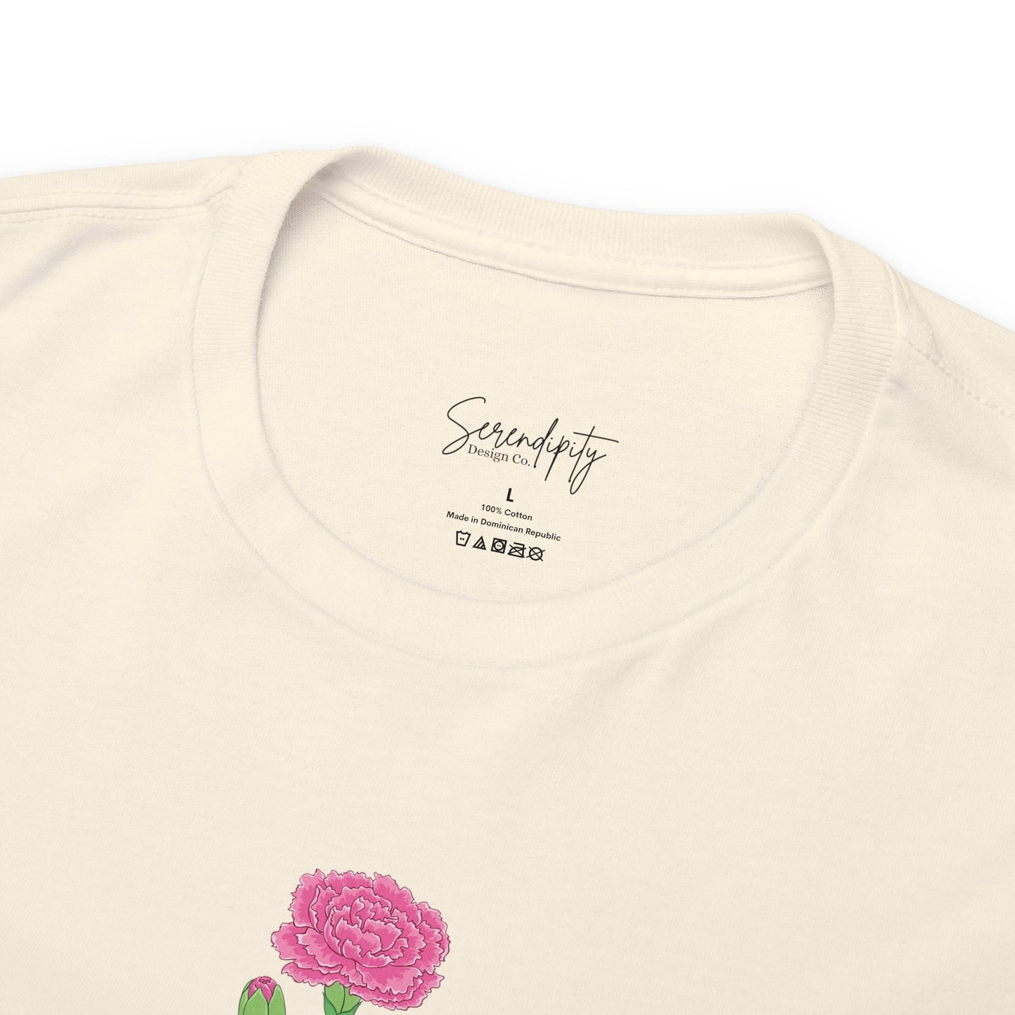 Carnations You Had Thought Were Roses Unisex Tee