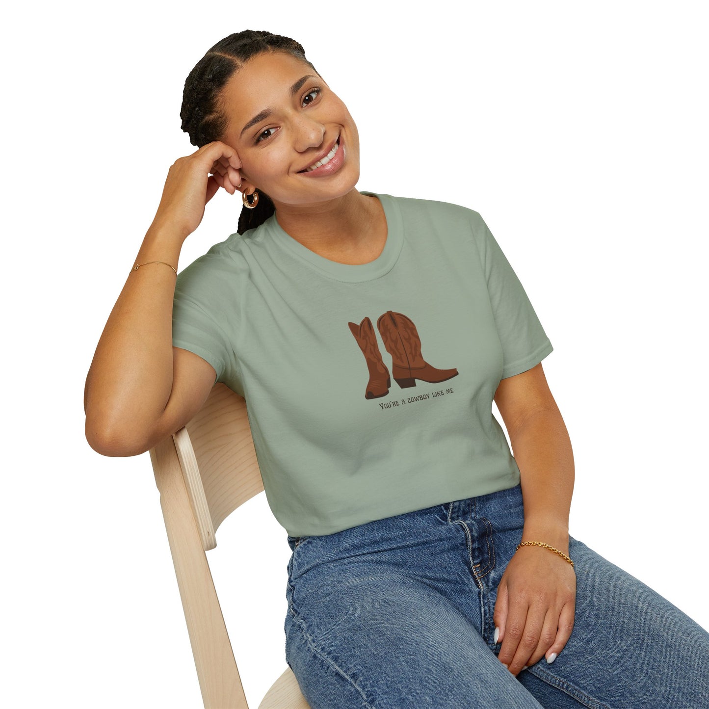 You're a Cowboy Like Me Soft Style Tee