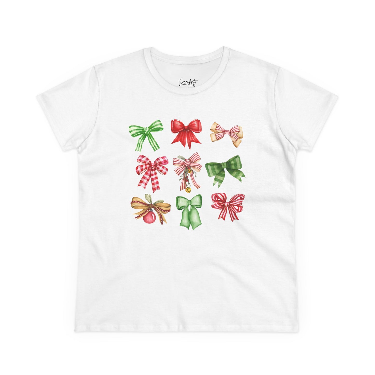 Christmas Bows Baby Tee