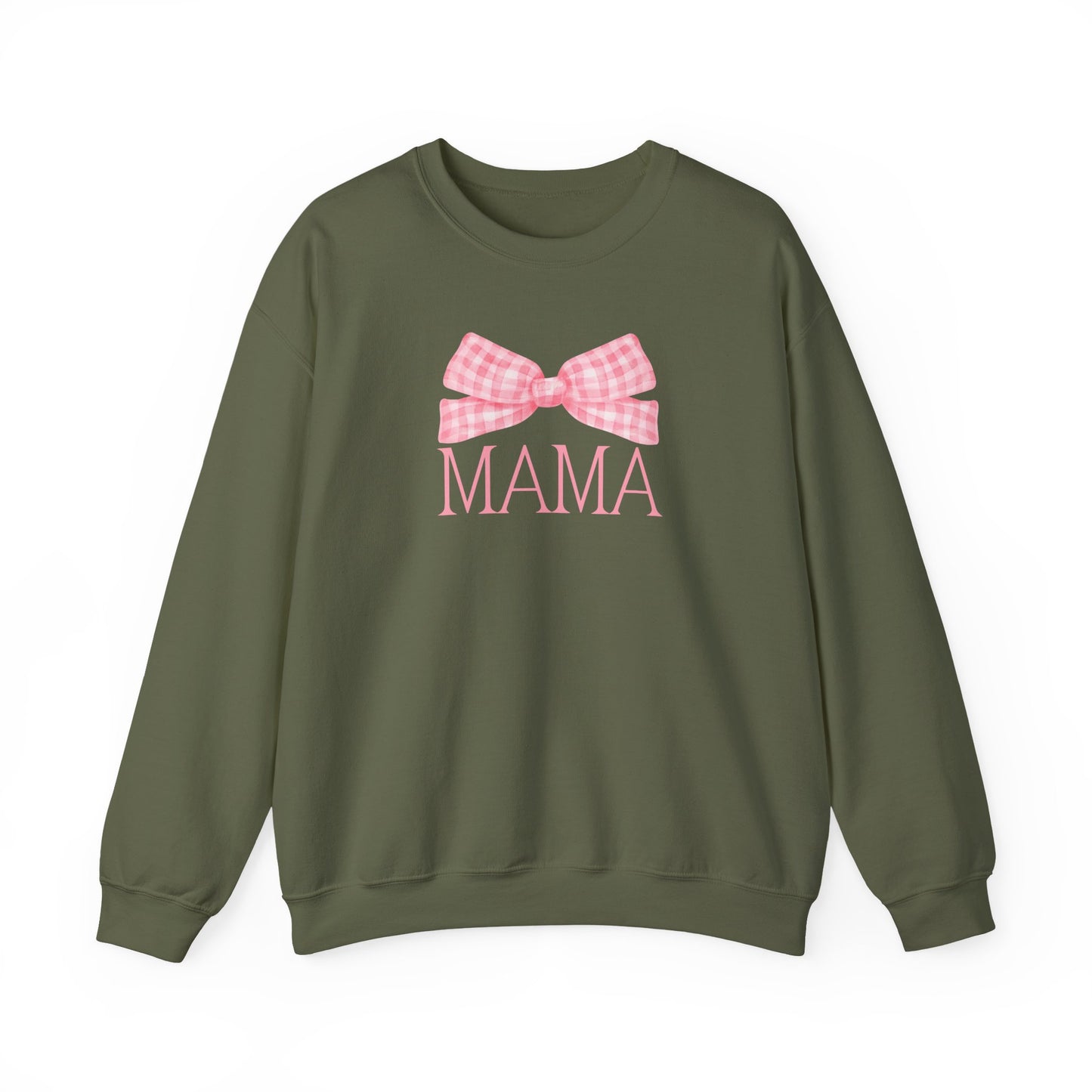 Pink Mama Bow Crewneck Sweatshirt