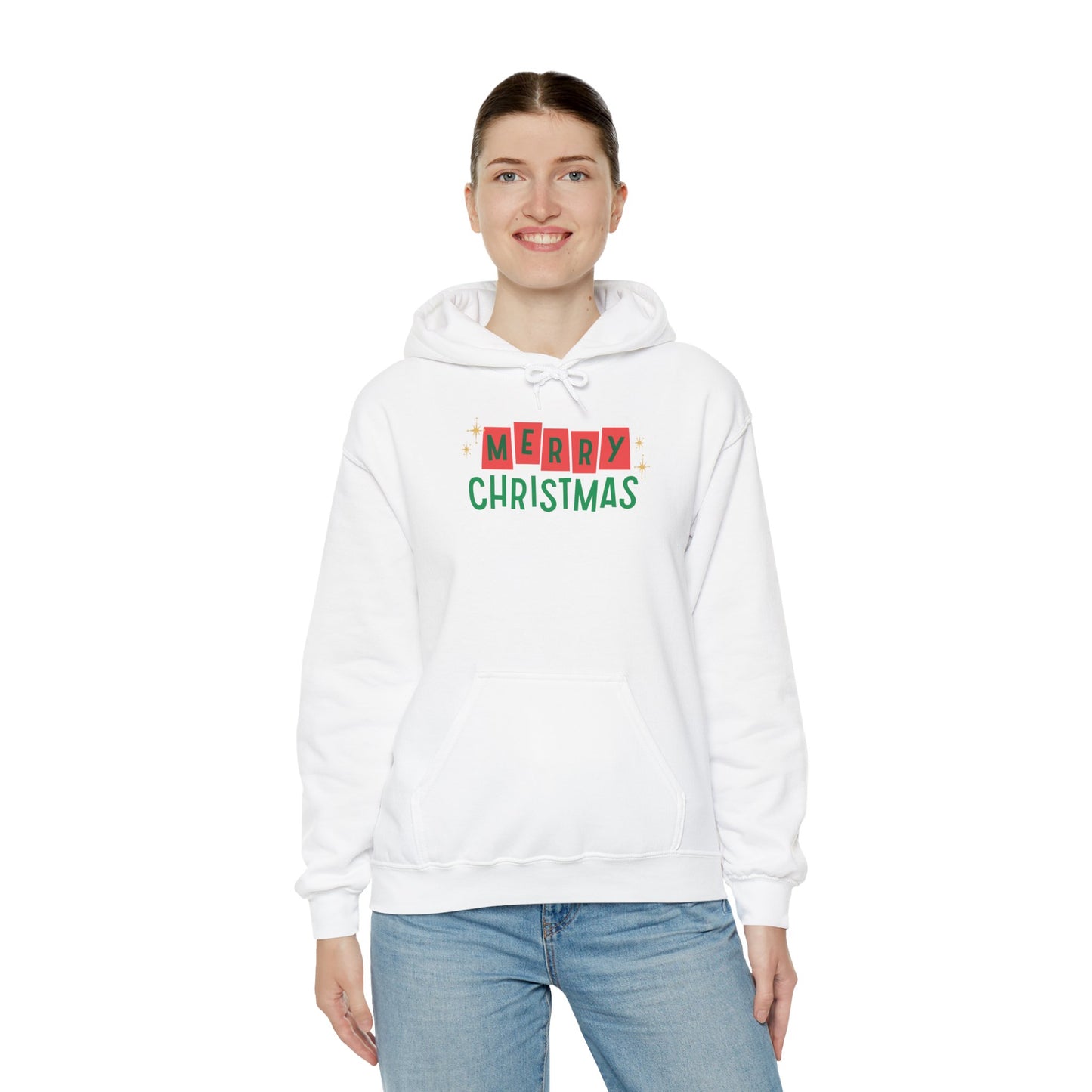 Retro Merry Christmas Unisex Hoodie