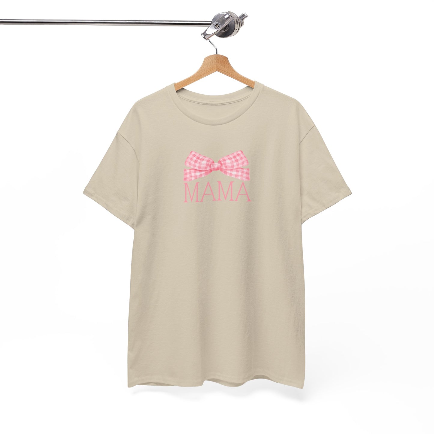 Mama Pink Bow Unisex Tee