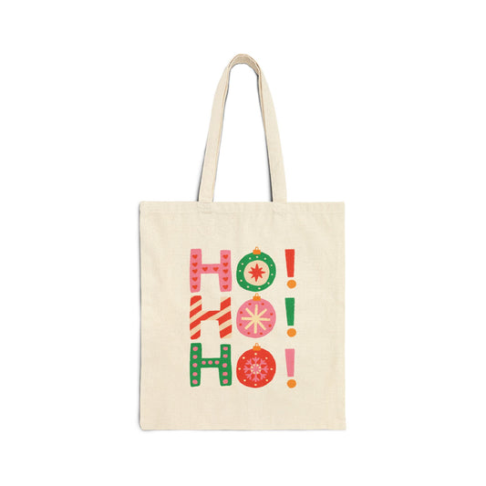 Ho Ho Ho Ornaments Tote Bag