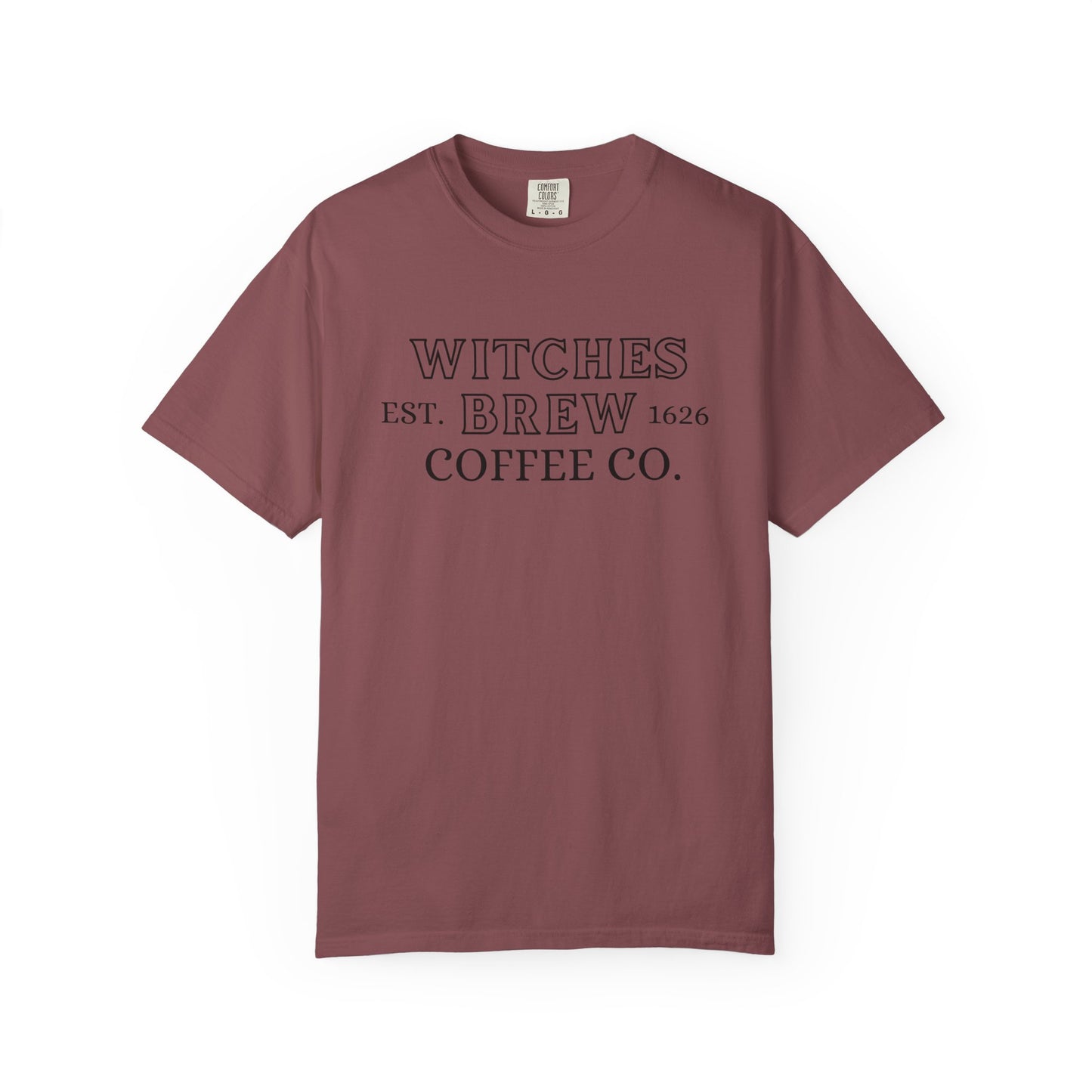 Witches Brew Coffee Co Comfort Colors Tee