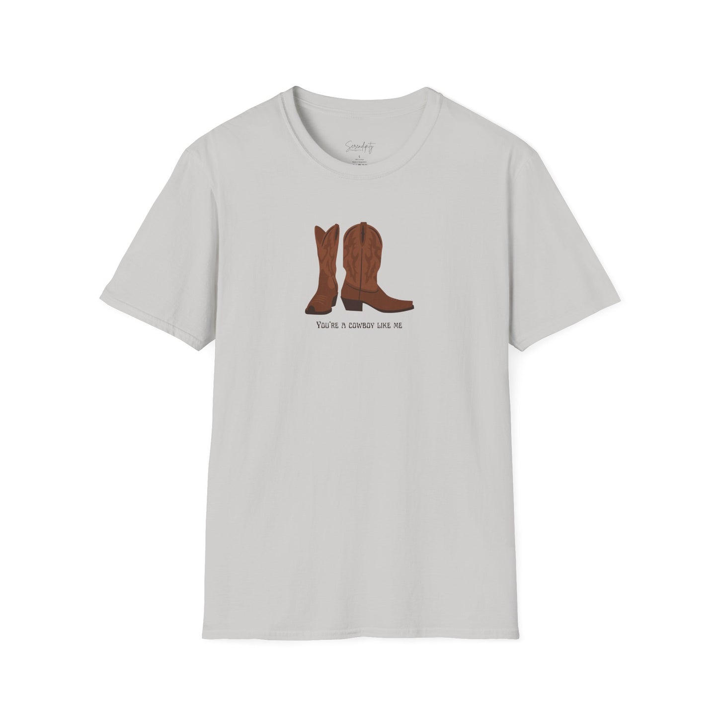 You're a Cowboy Like Me Soft Style Tee