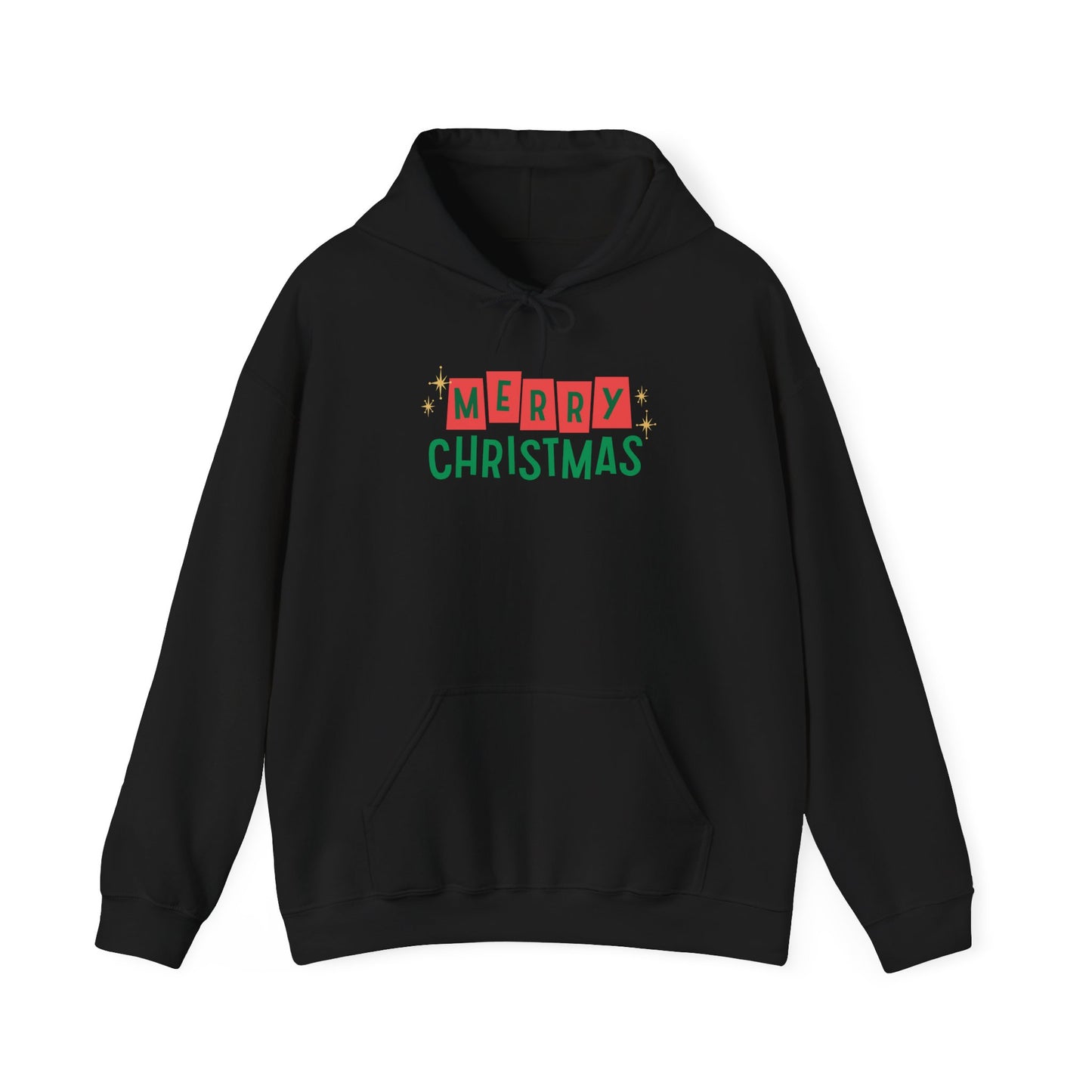 Retro Merry Christmas Unisex Hoodie