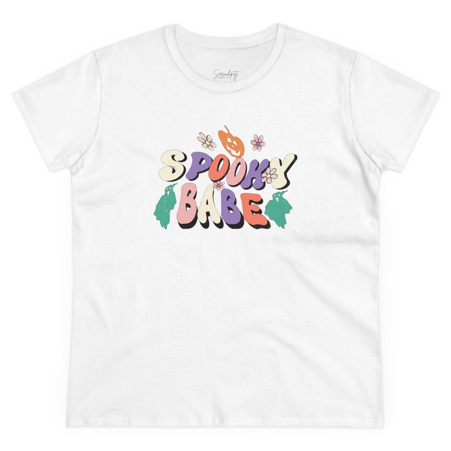 Spooky Babe Girly Baby Tee