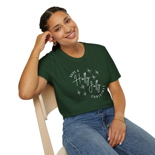 Have a Holly Jolly Christmas Soft Style Tee