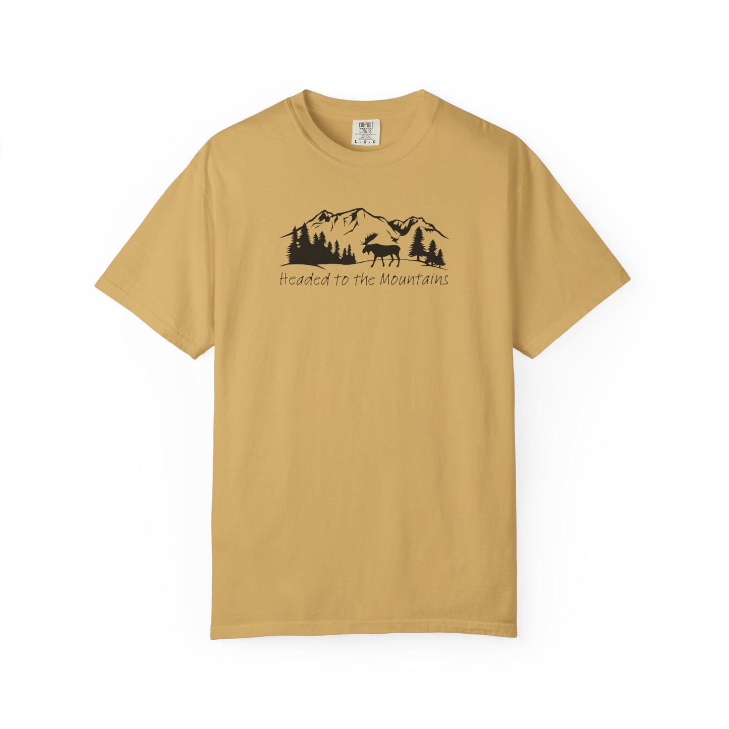 Headed to the Mountains Comfort Colors Tee