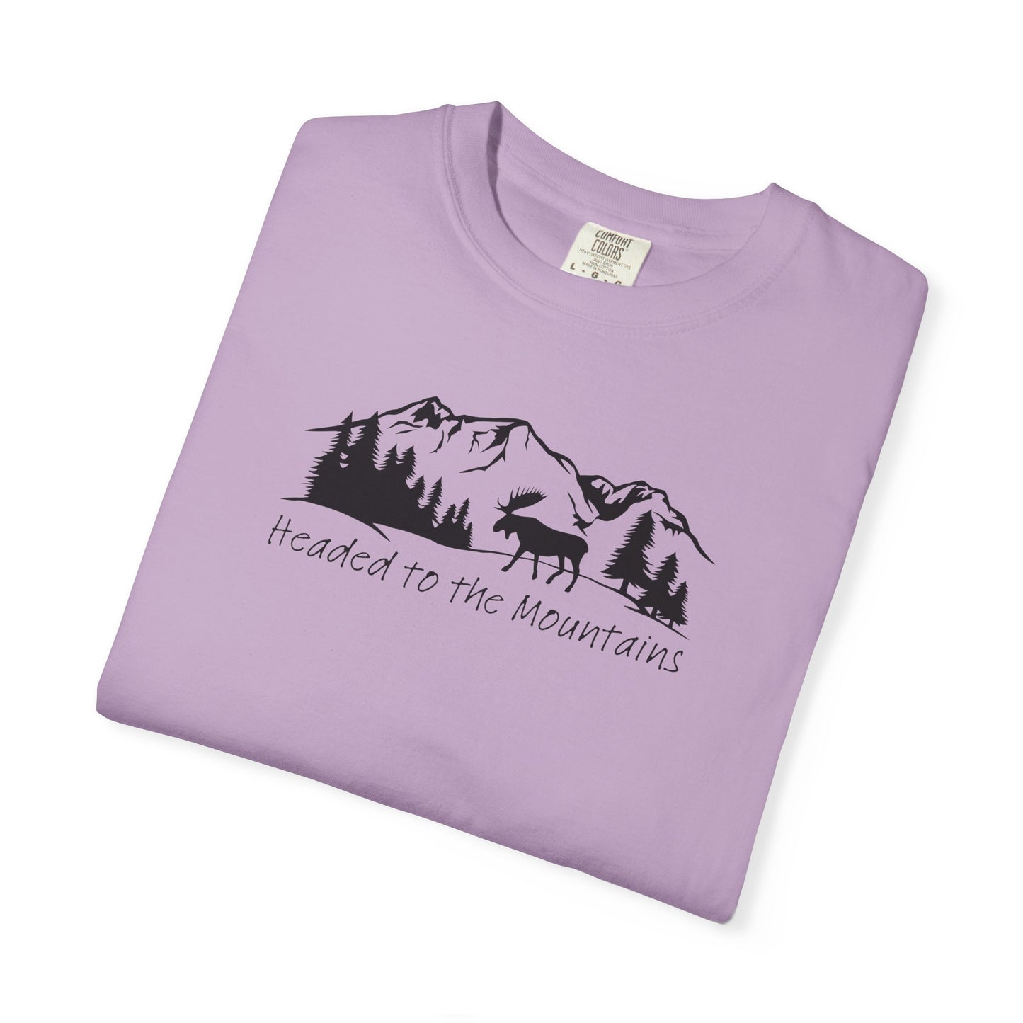 Headed to the Mountains Comfort Colors Tee