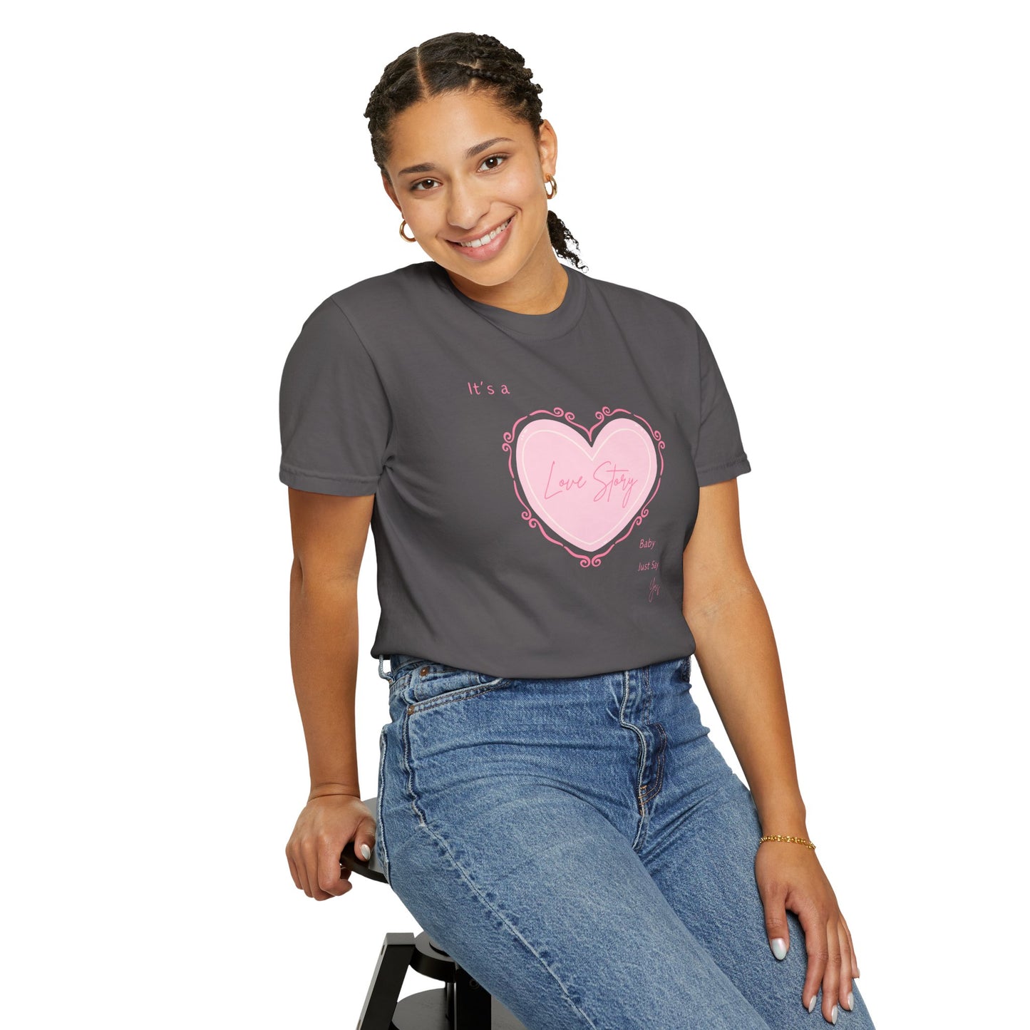Love Story Coquette Comfort Colors Tee