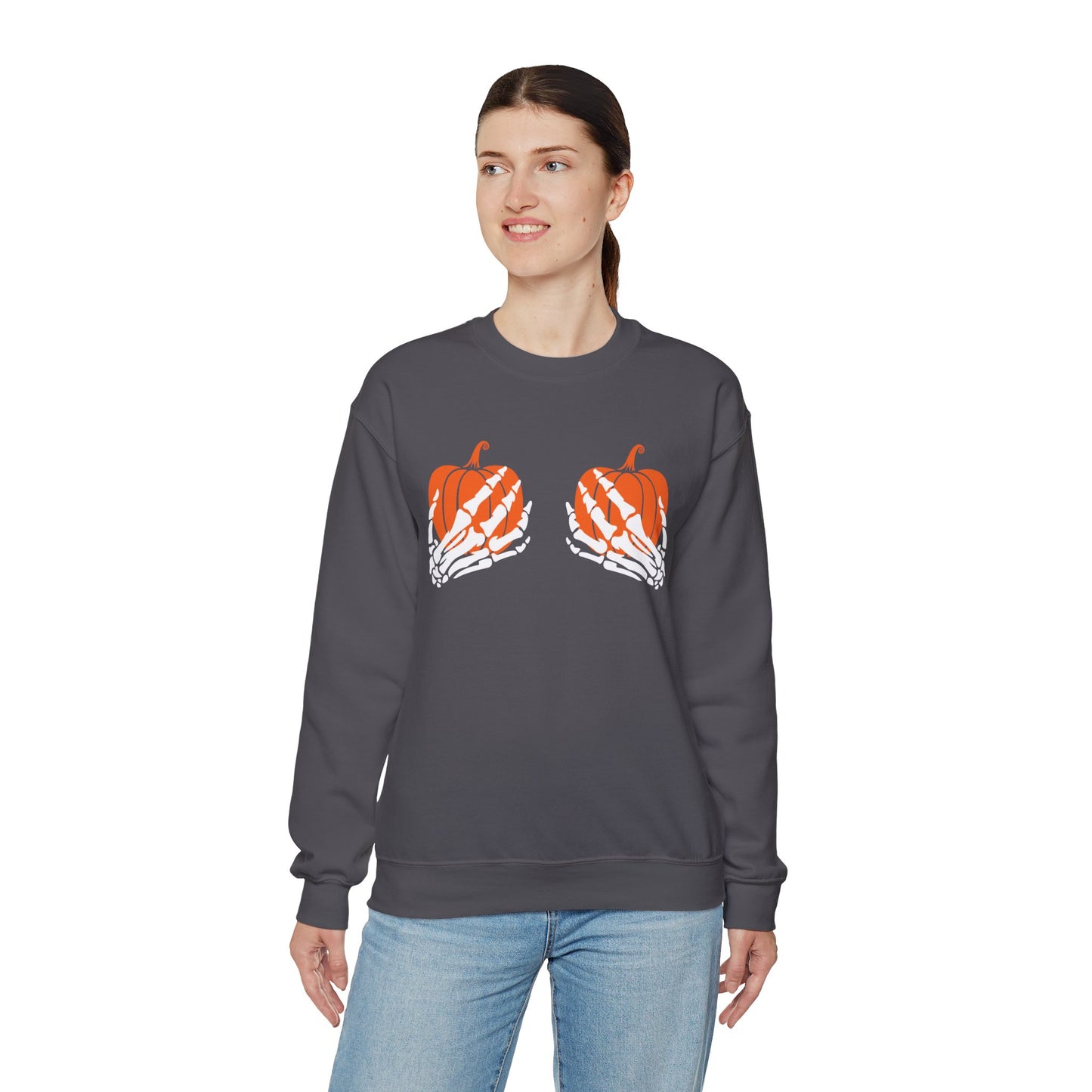 Pumpkin Grab Unisex Crewneck