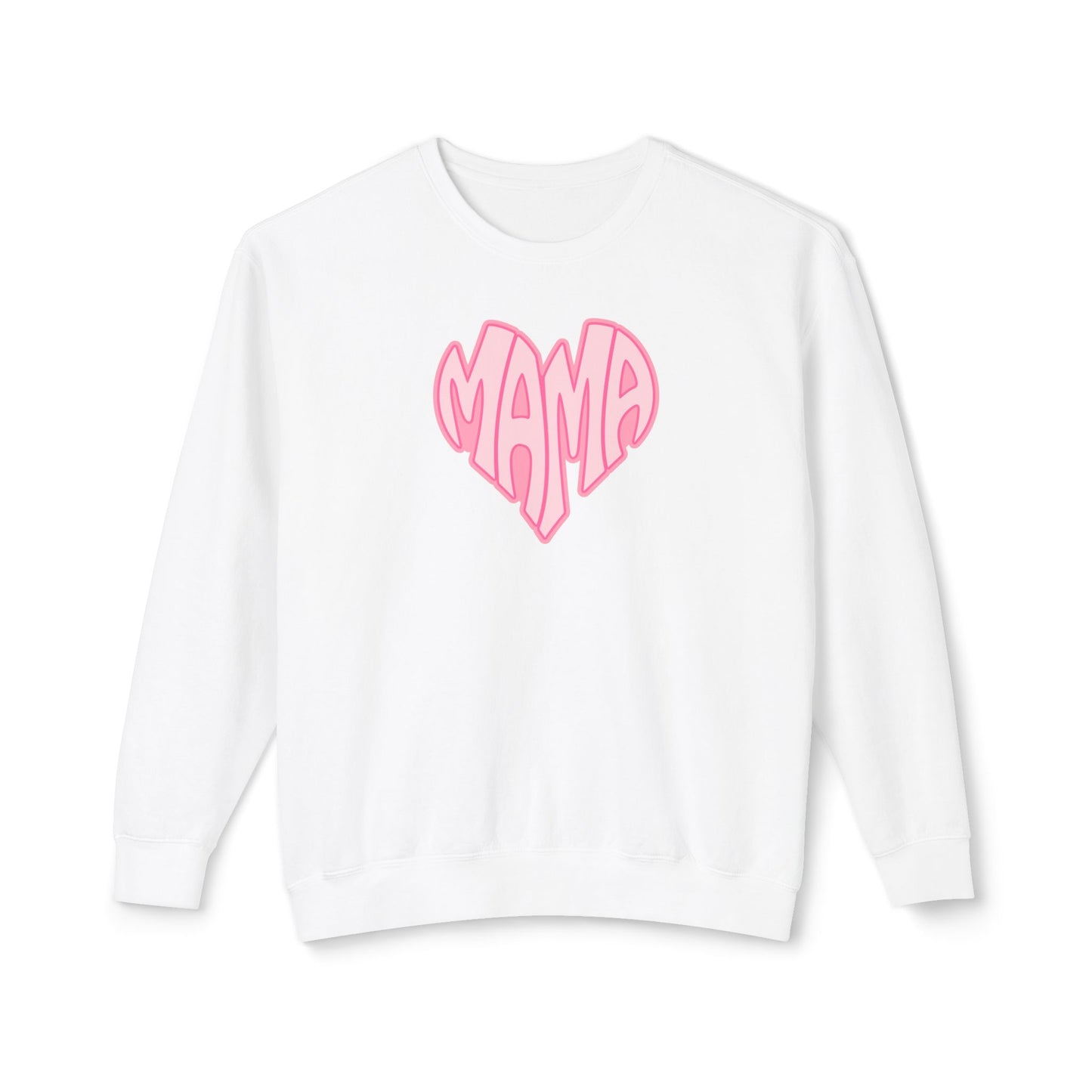 Mama Heart Comfort Colors Sweatshirt