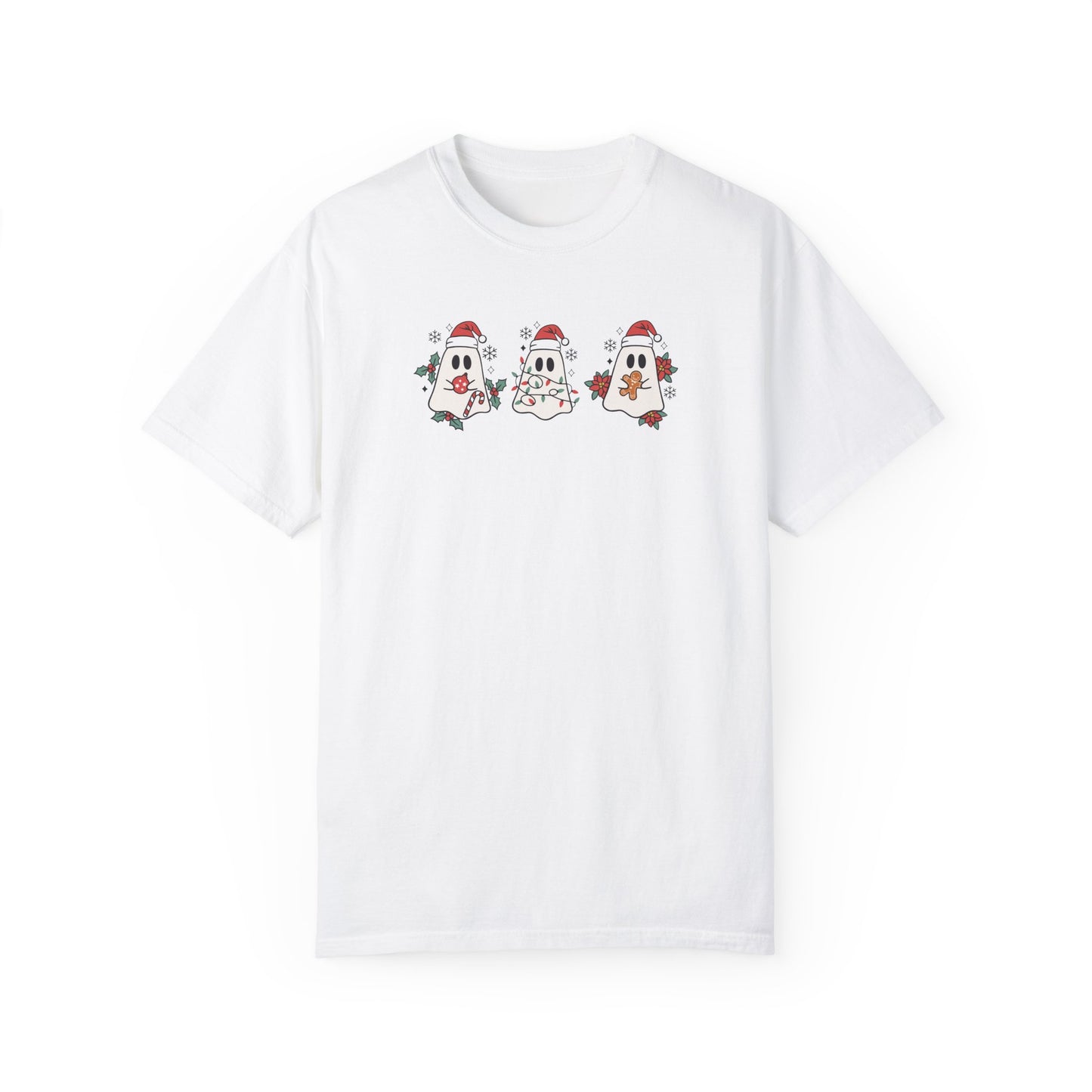 Christmas Ghosties Comfort Colors Tee