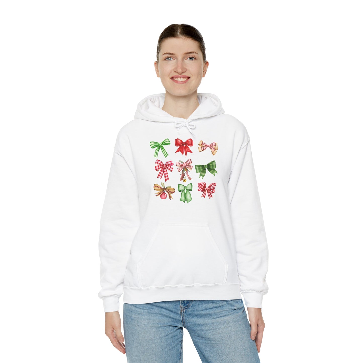 Christmas Bows Unisex Hoodie