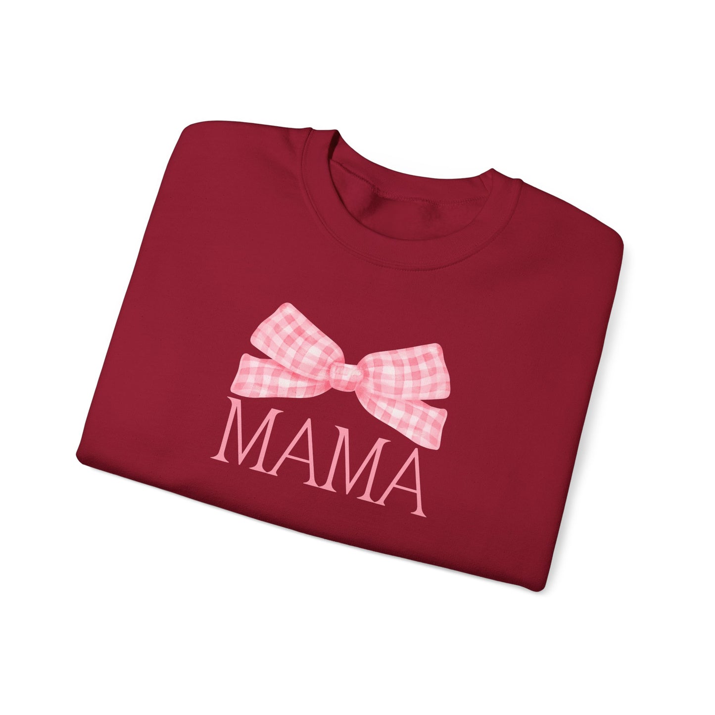 Pink Mama Bow Crewneck Sweatshirt