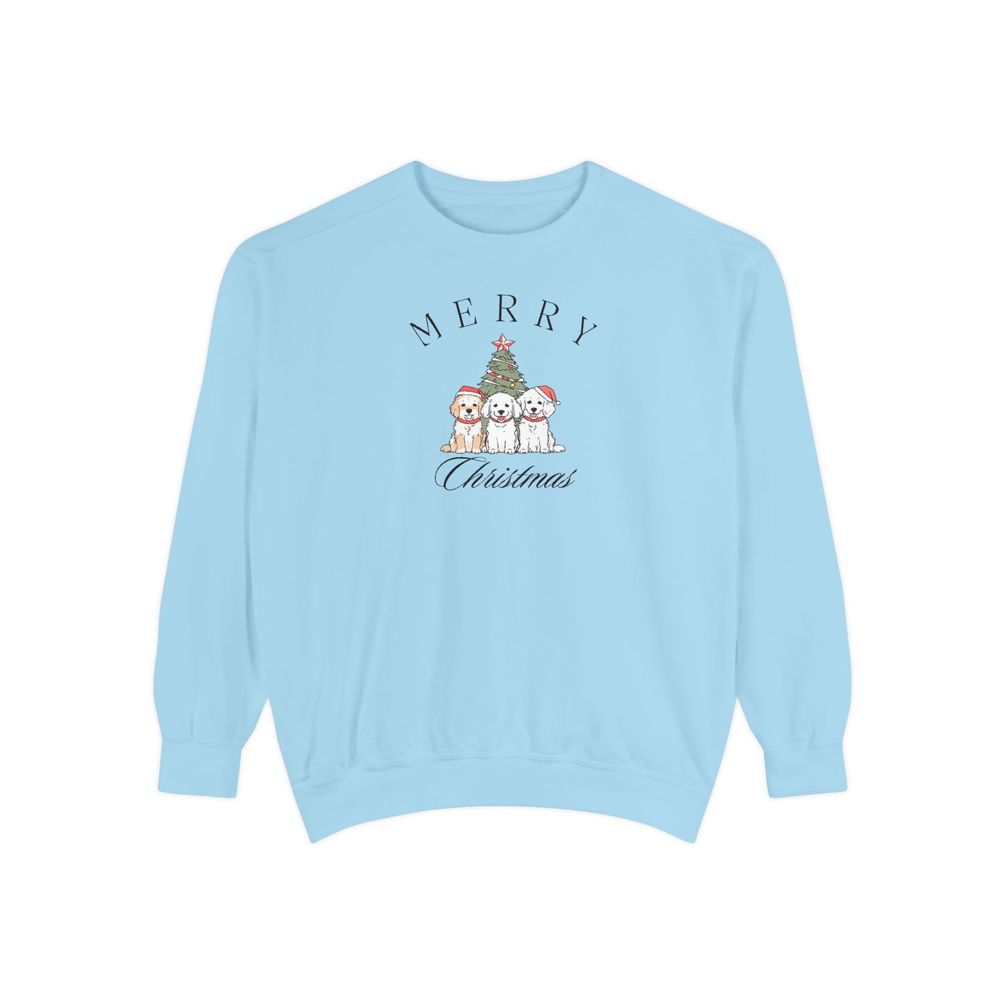 Merry Christmas Comfort Colors Sweatshirt