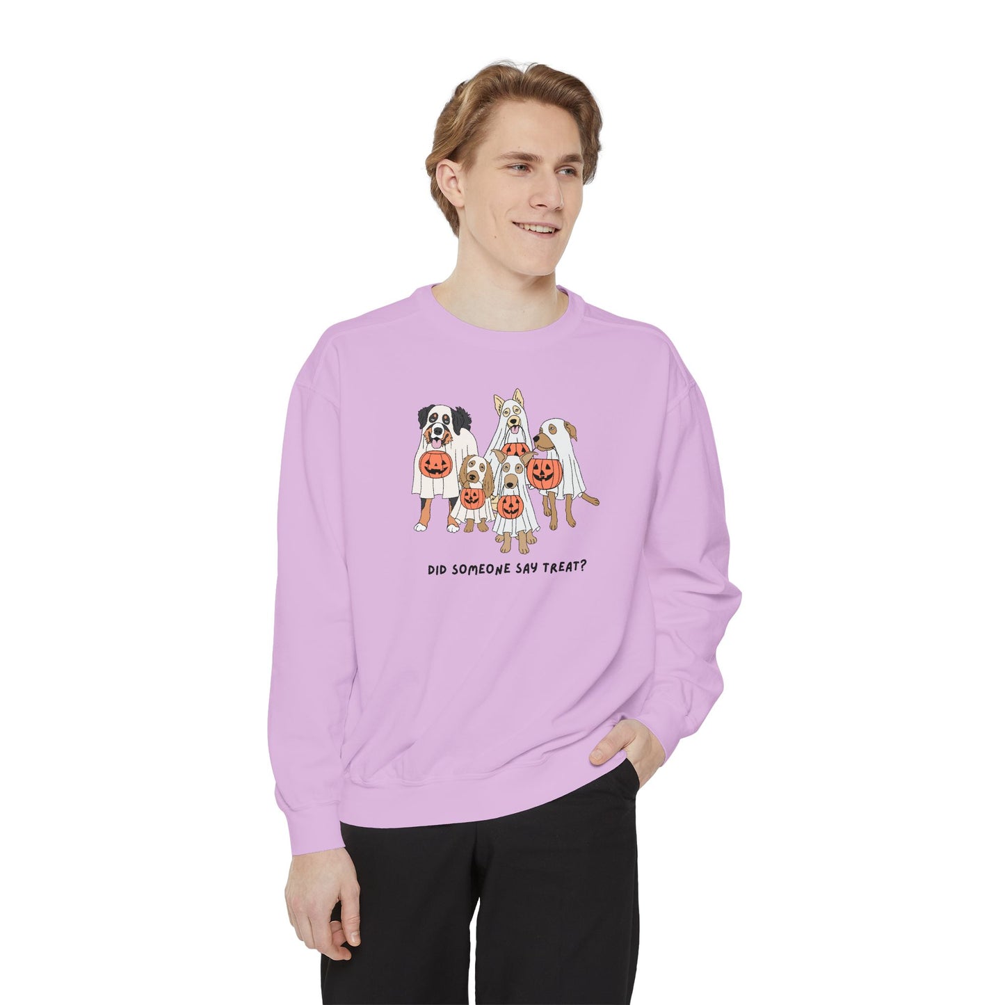 Did Someone Say Treat? Comfort Colors Sweatshirt