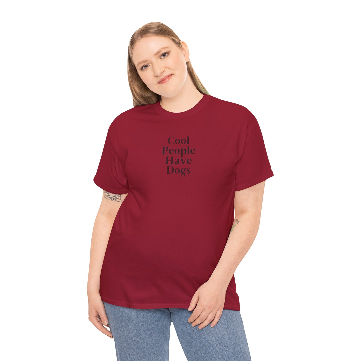 Cool People Have Dogs Unisex Tee