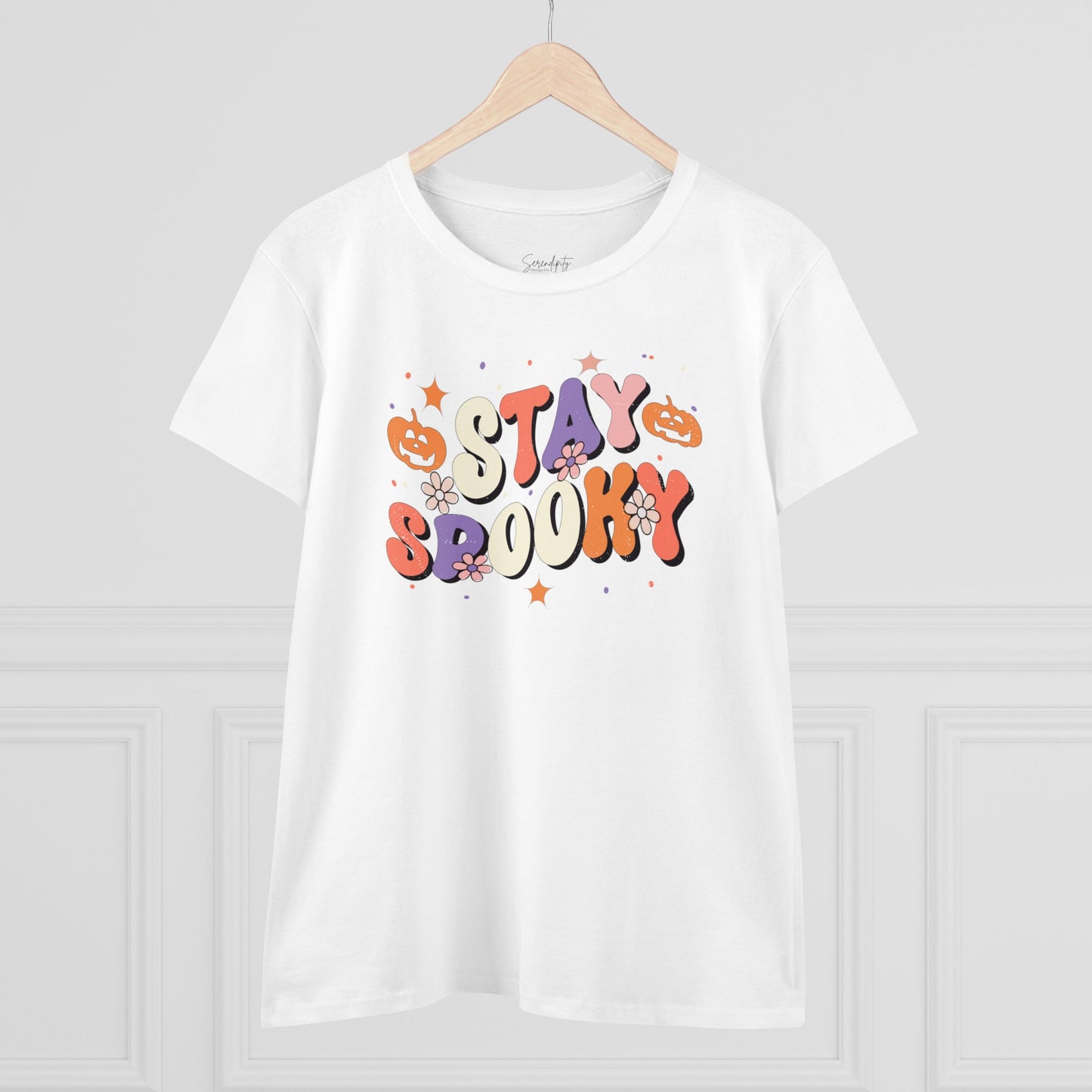 Stay Spooky Girly Baby Tee