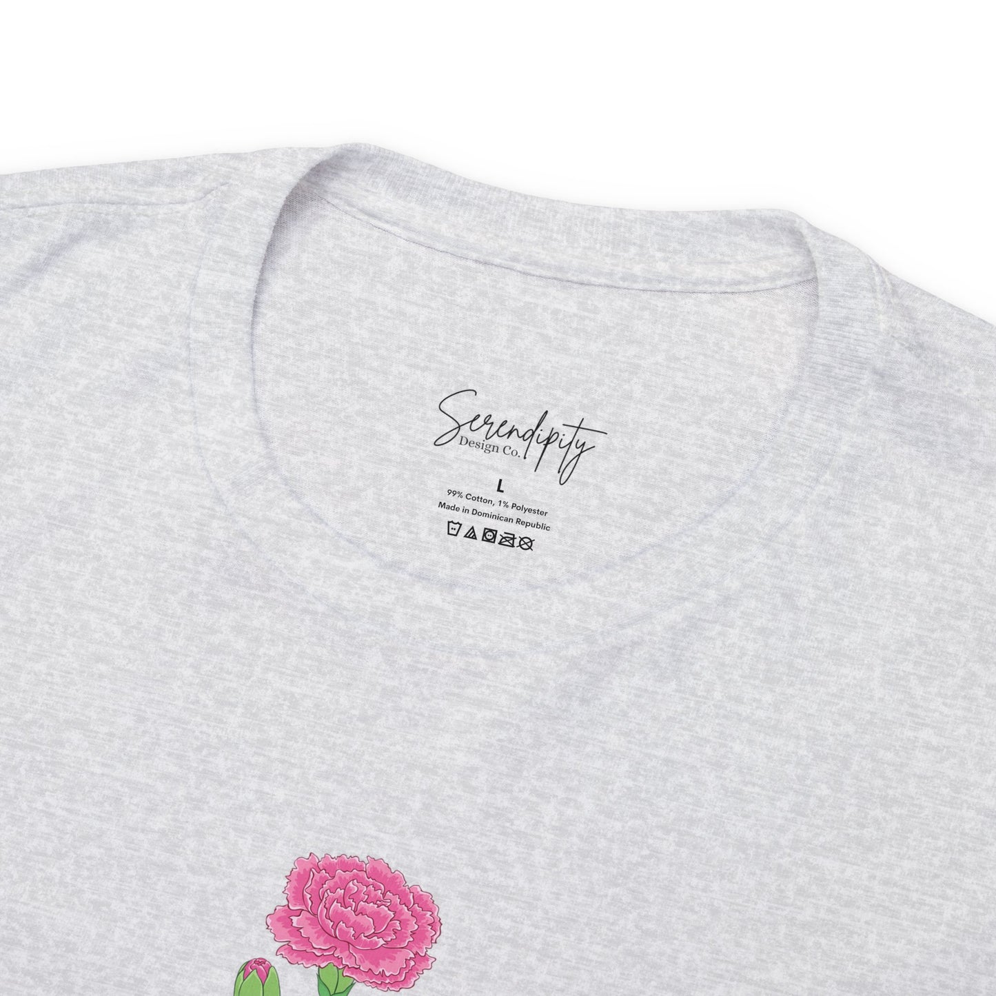 Carnations You Had Thought Were Roses Unisex Tee