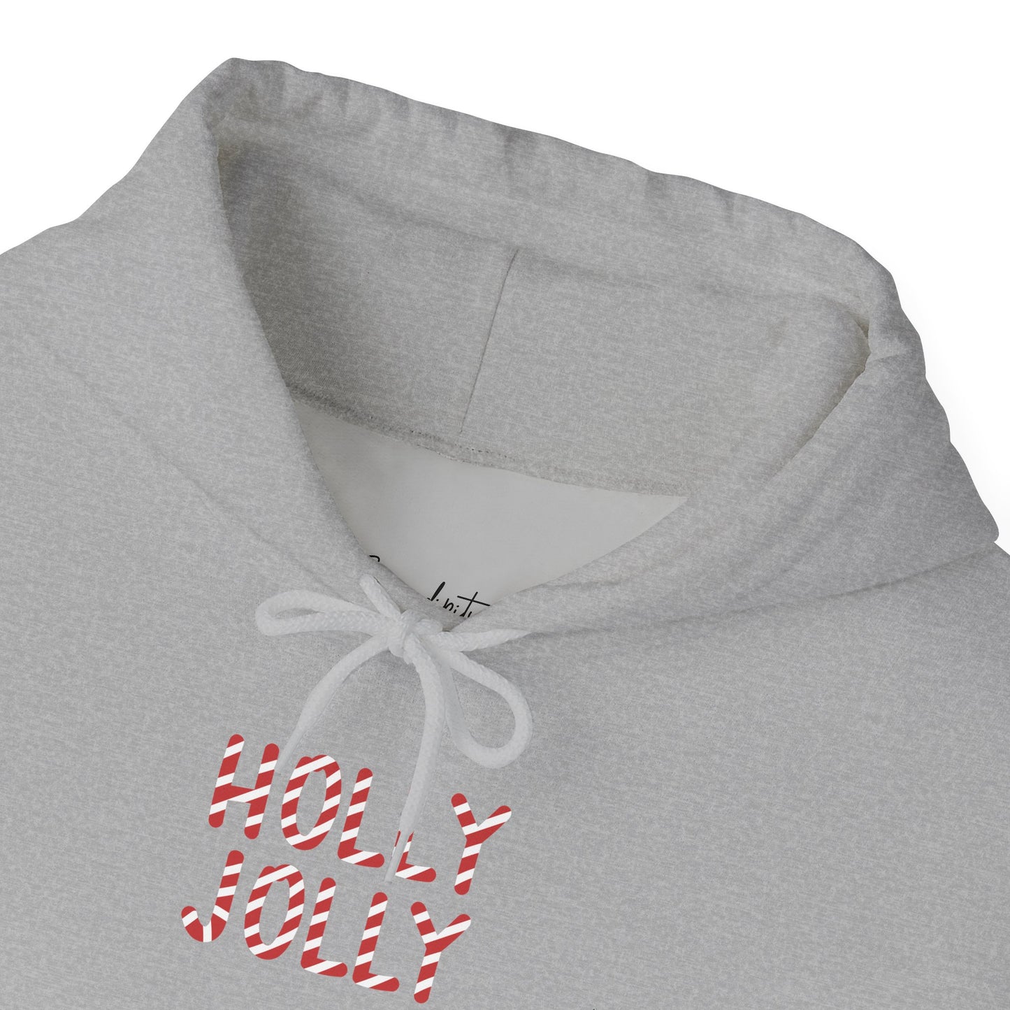 Holly Jolly Candy Cane Unisex Hoodie