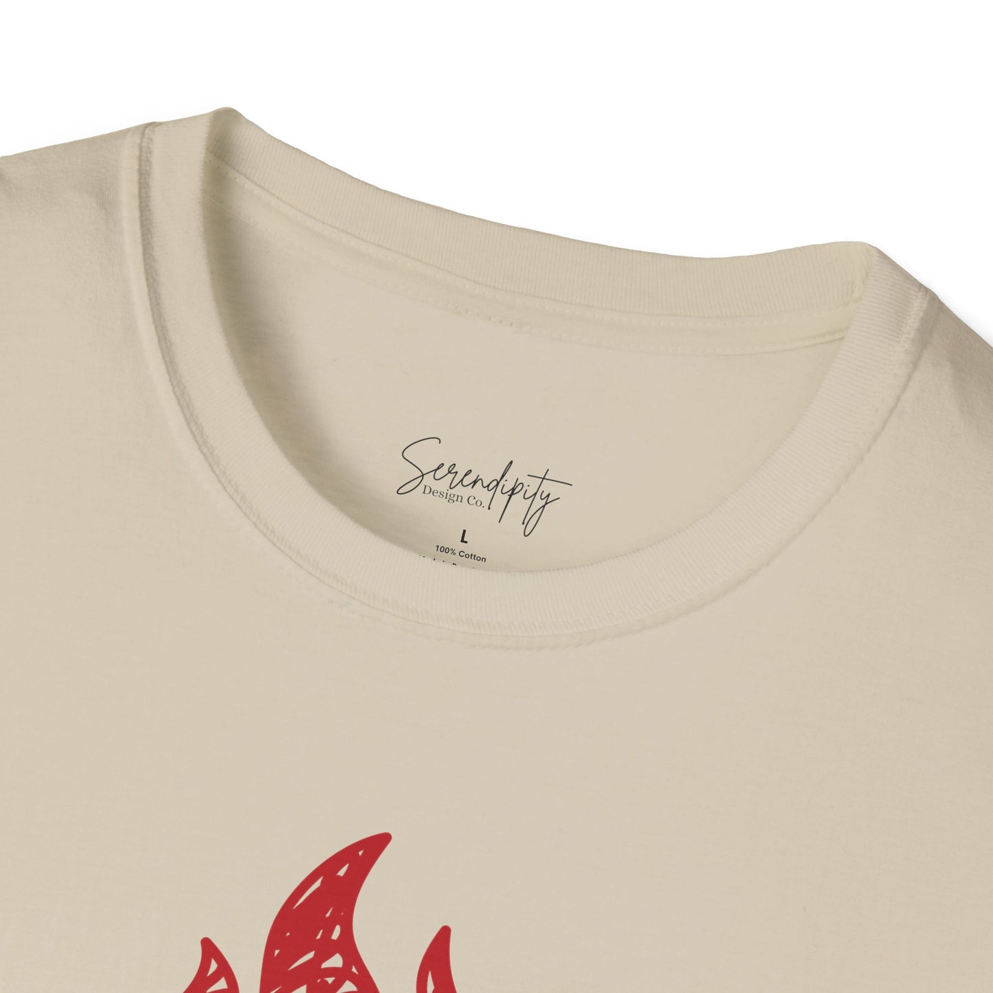 Fireheart Hand-drawn Soft Style Tee