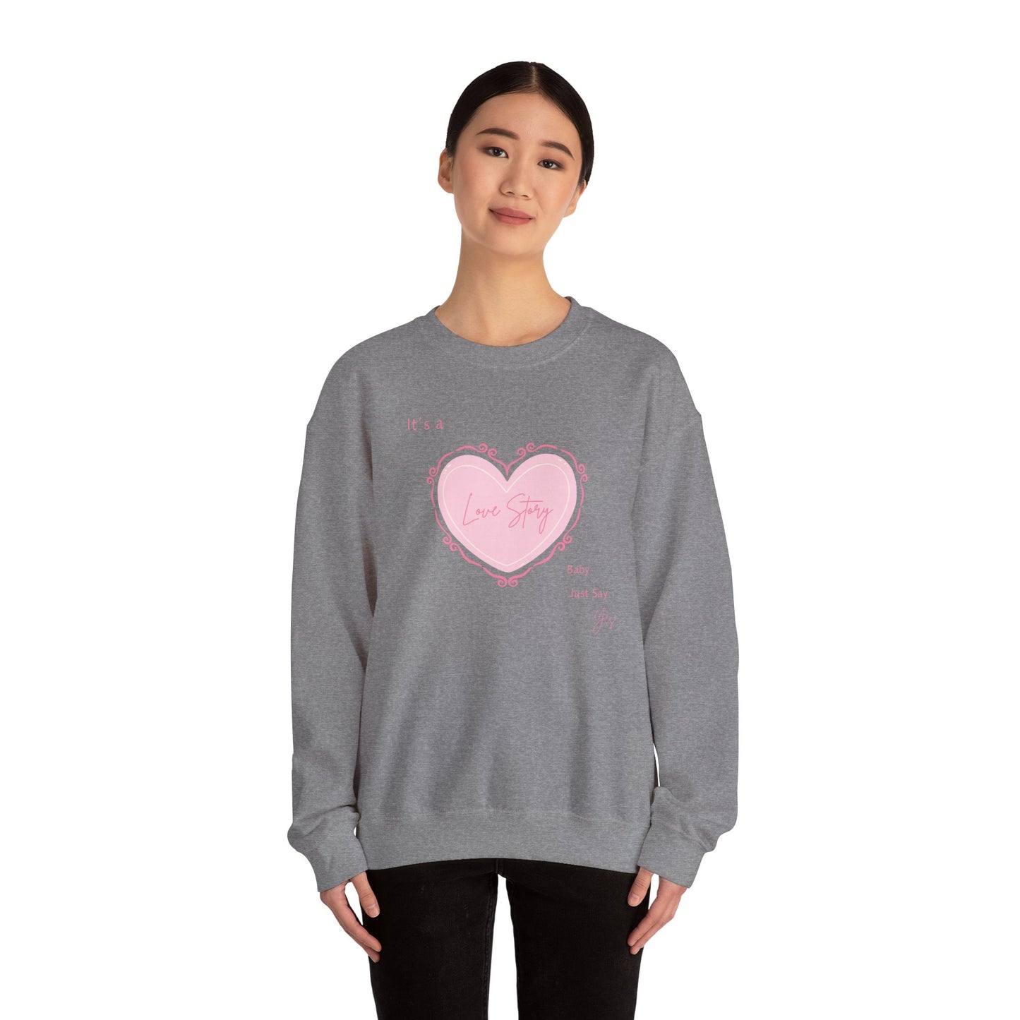 Love Story Coquette Crewneck Sweatshirt