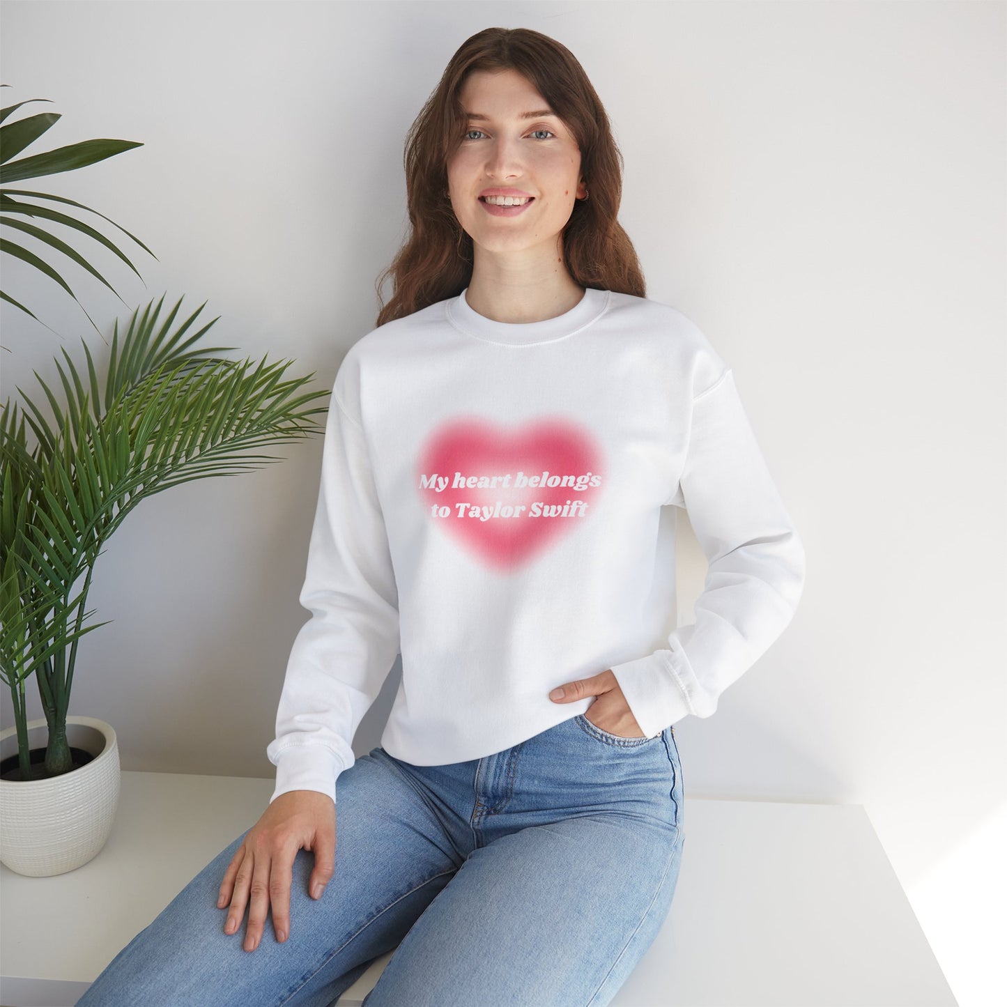 My Heart Belongs to Taylor Swift Unisex Crewneck