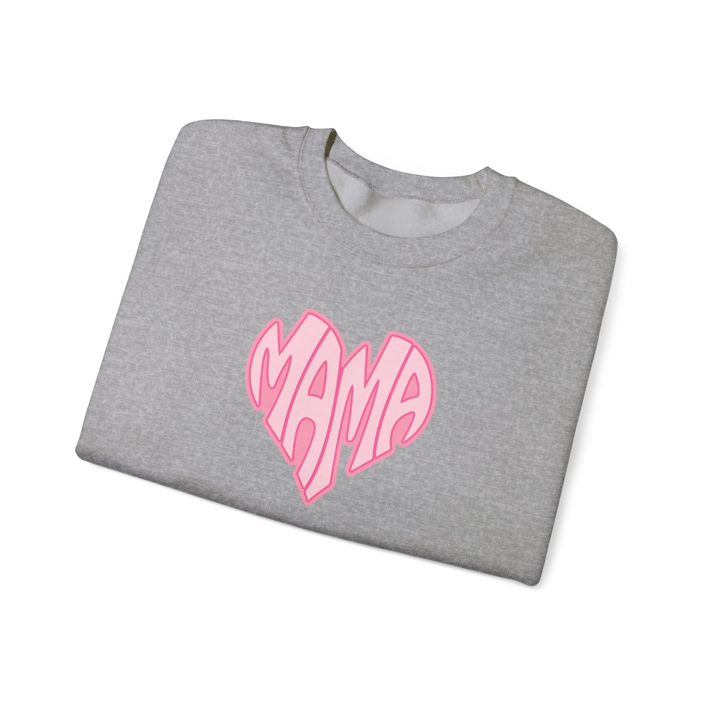 Mama Heart Crewneck Sweatshirt