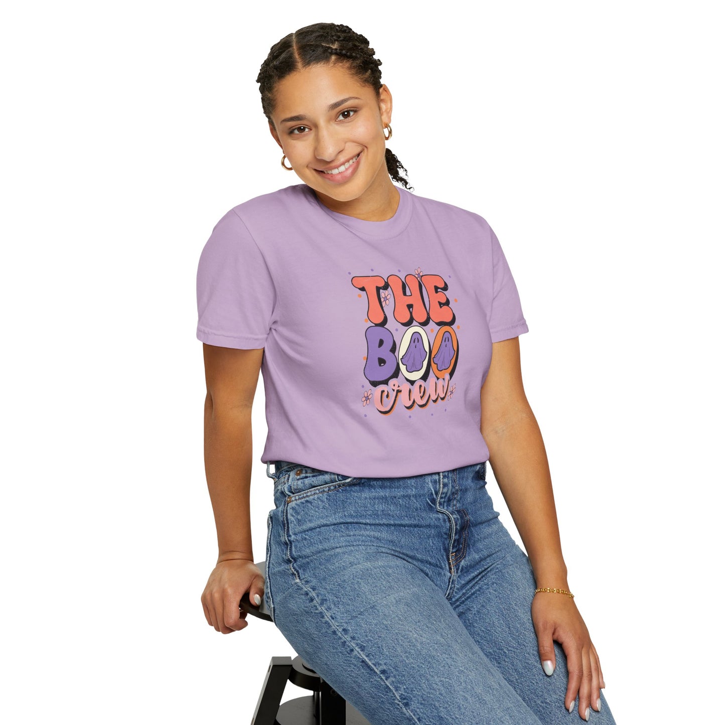 The Boo Crew Girly Comfort Colors Tee