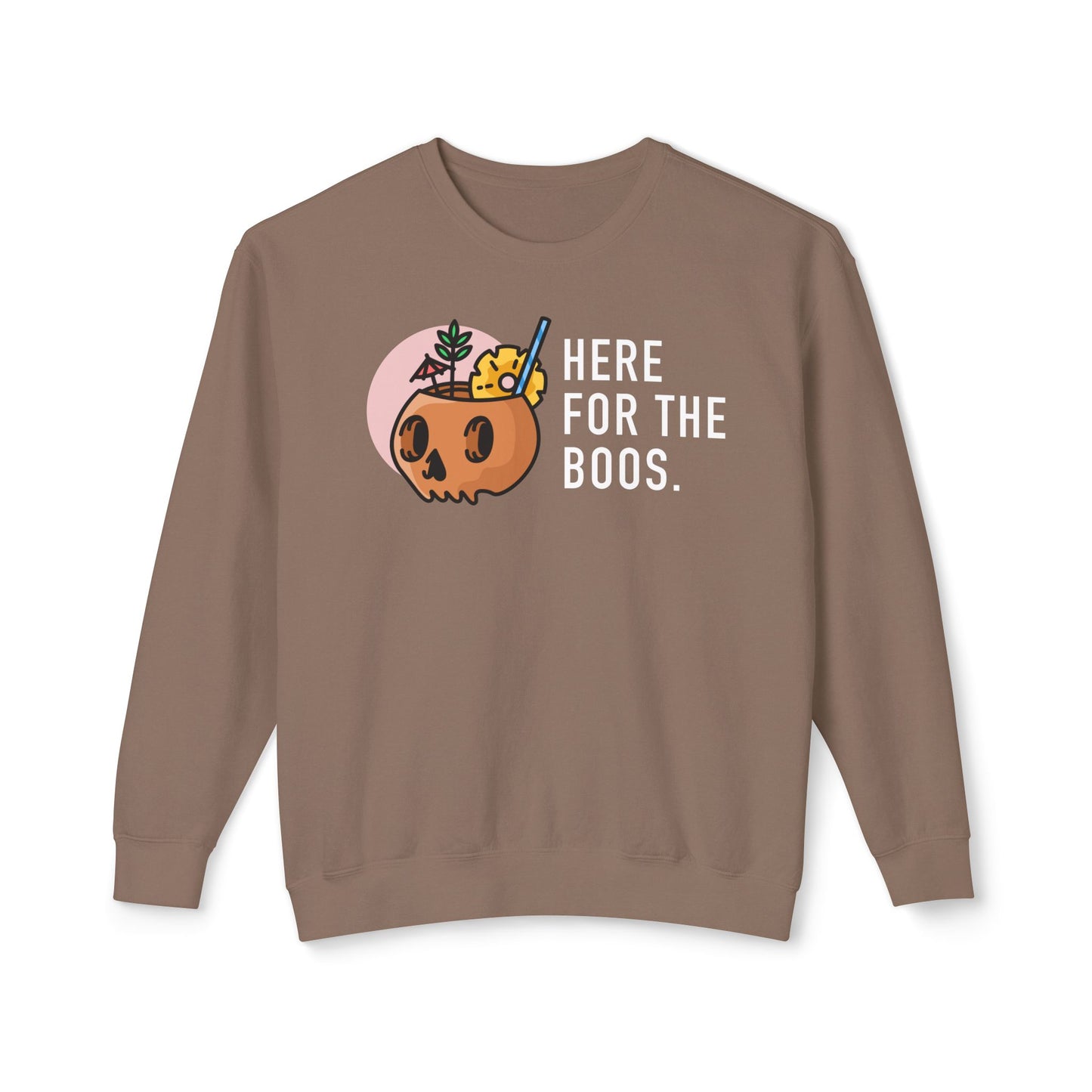 Here For The Boos Comfort Colors Sweatshirt