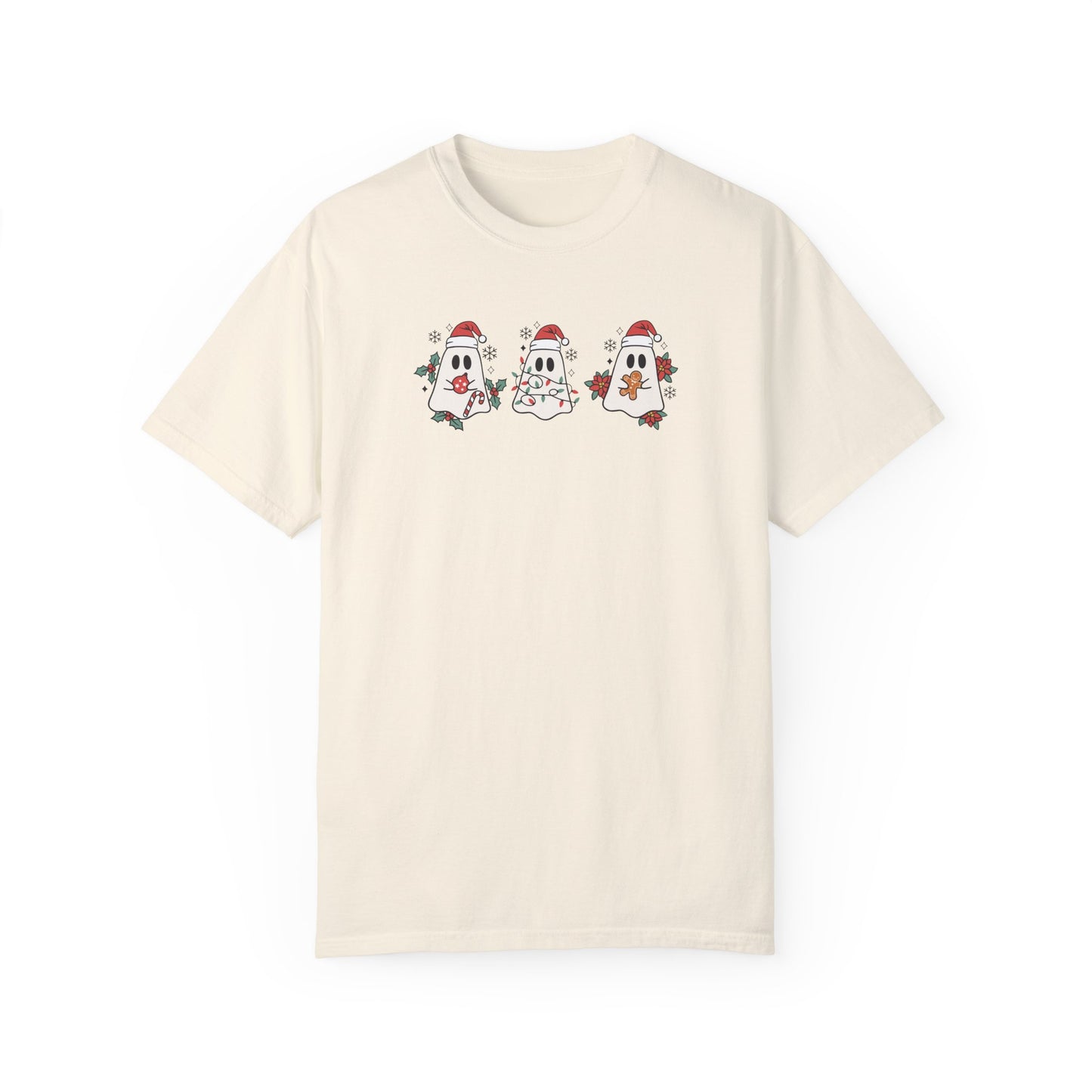 Christmas Ghosties Comfort Colors Tee