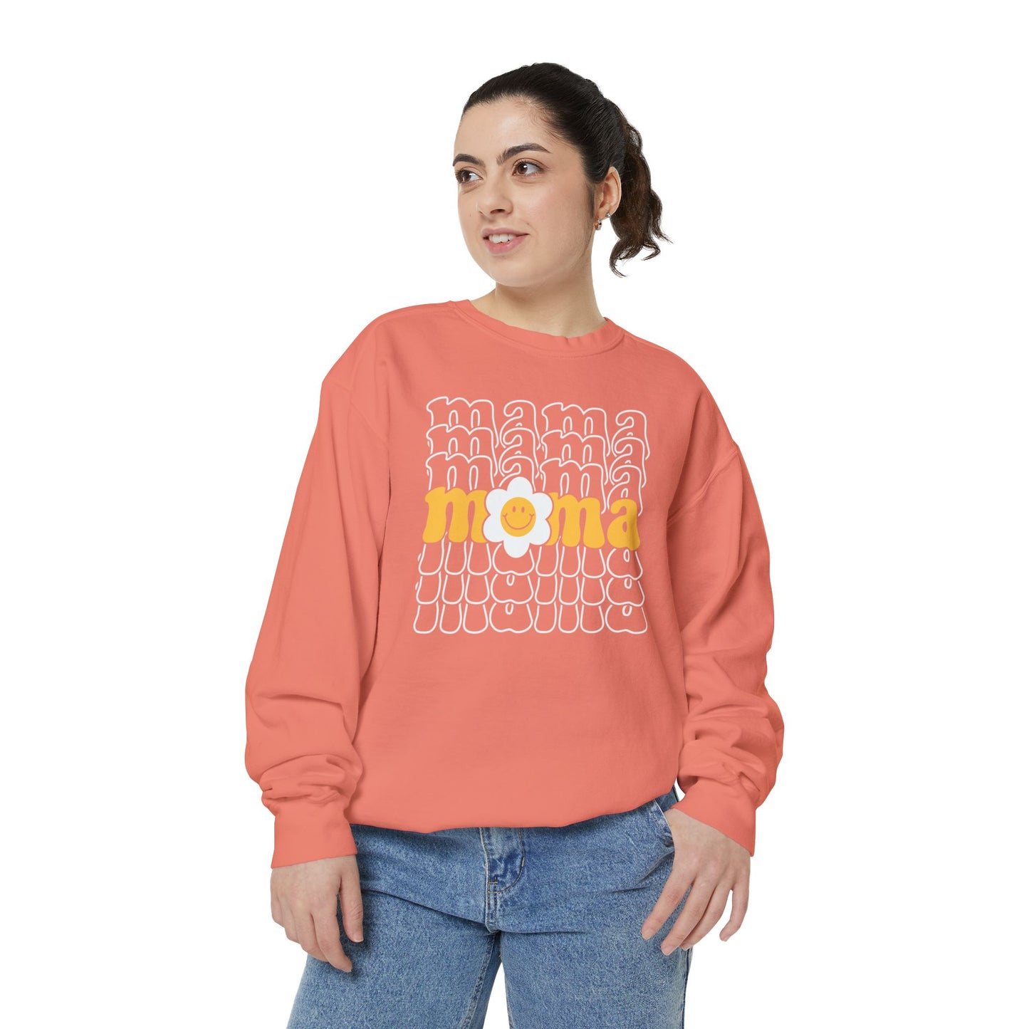 Mama Daisy Comfort Colors Sweatshirt