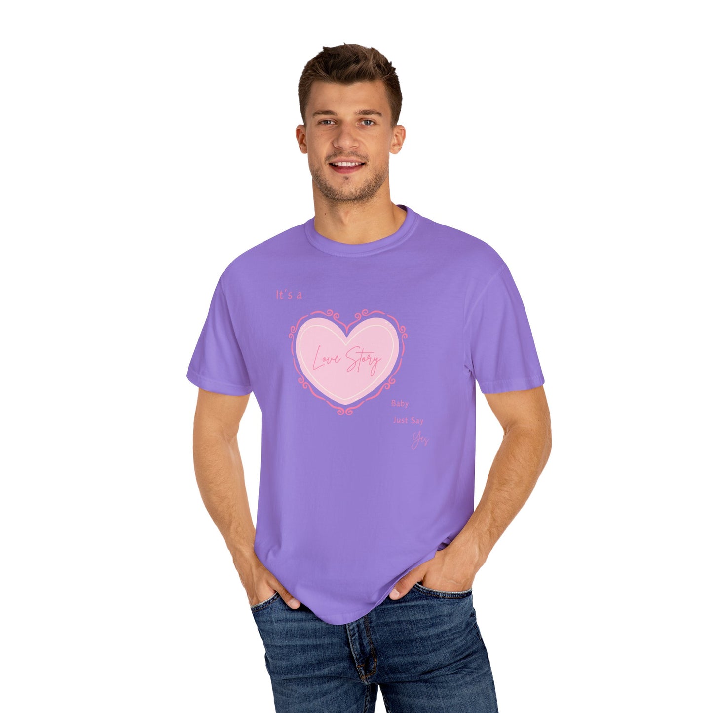 Love Story Coquette Comfort Colors Tee