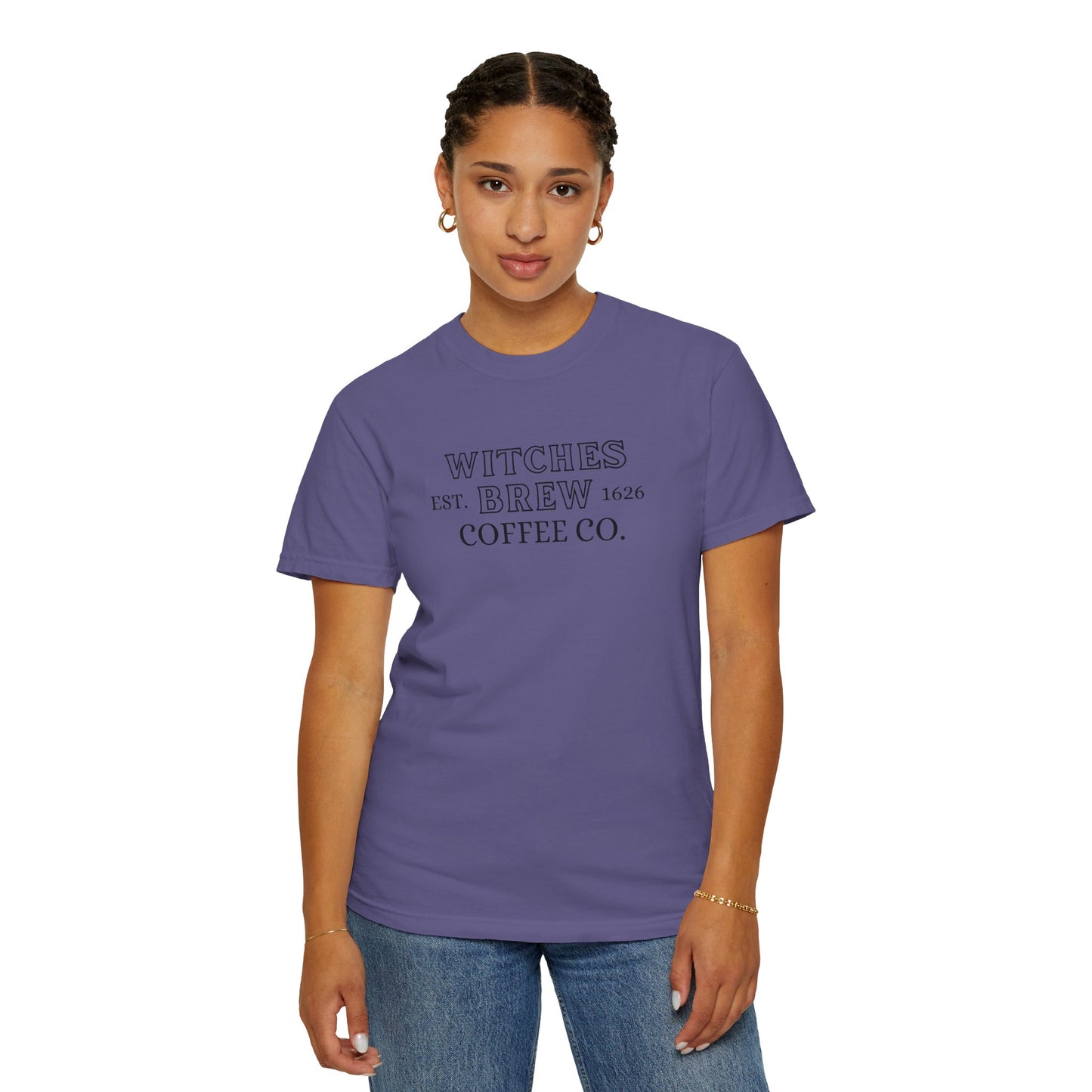 Witches Brew Coffee Co Comfort Colors Tee