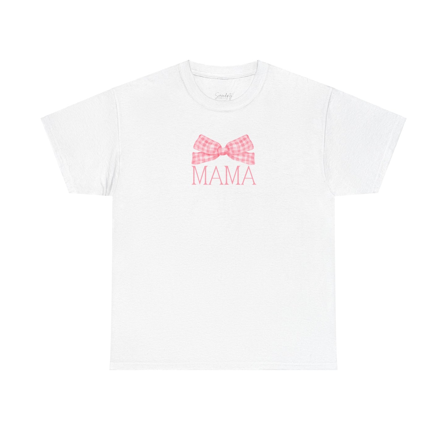 Mama Pink Bow Unisex Tee