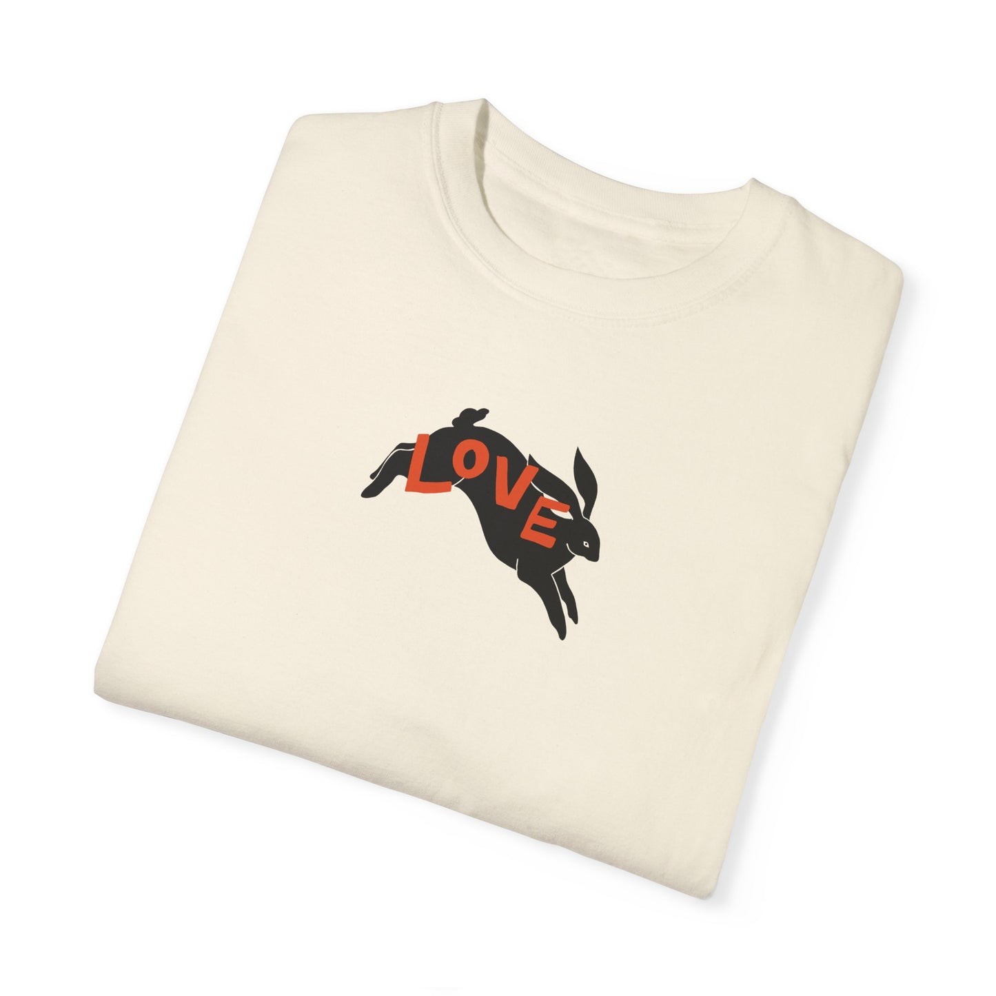 Love On Tour Bunny Comfort Colors Tee