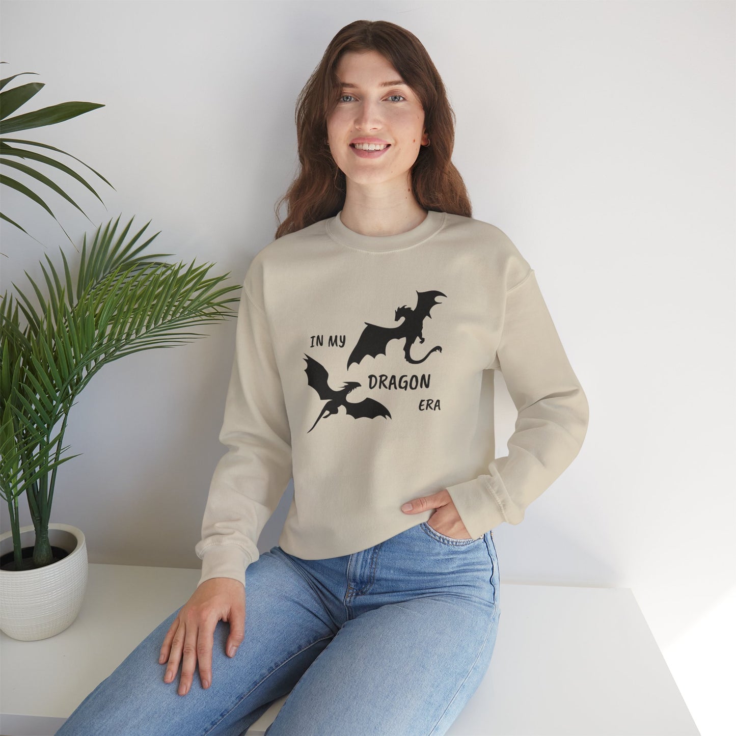In My Dragon Era Crewneck Sweatshirt