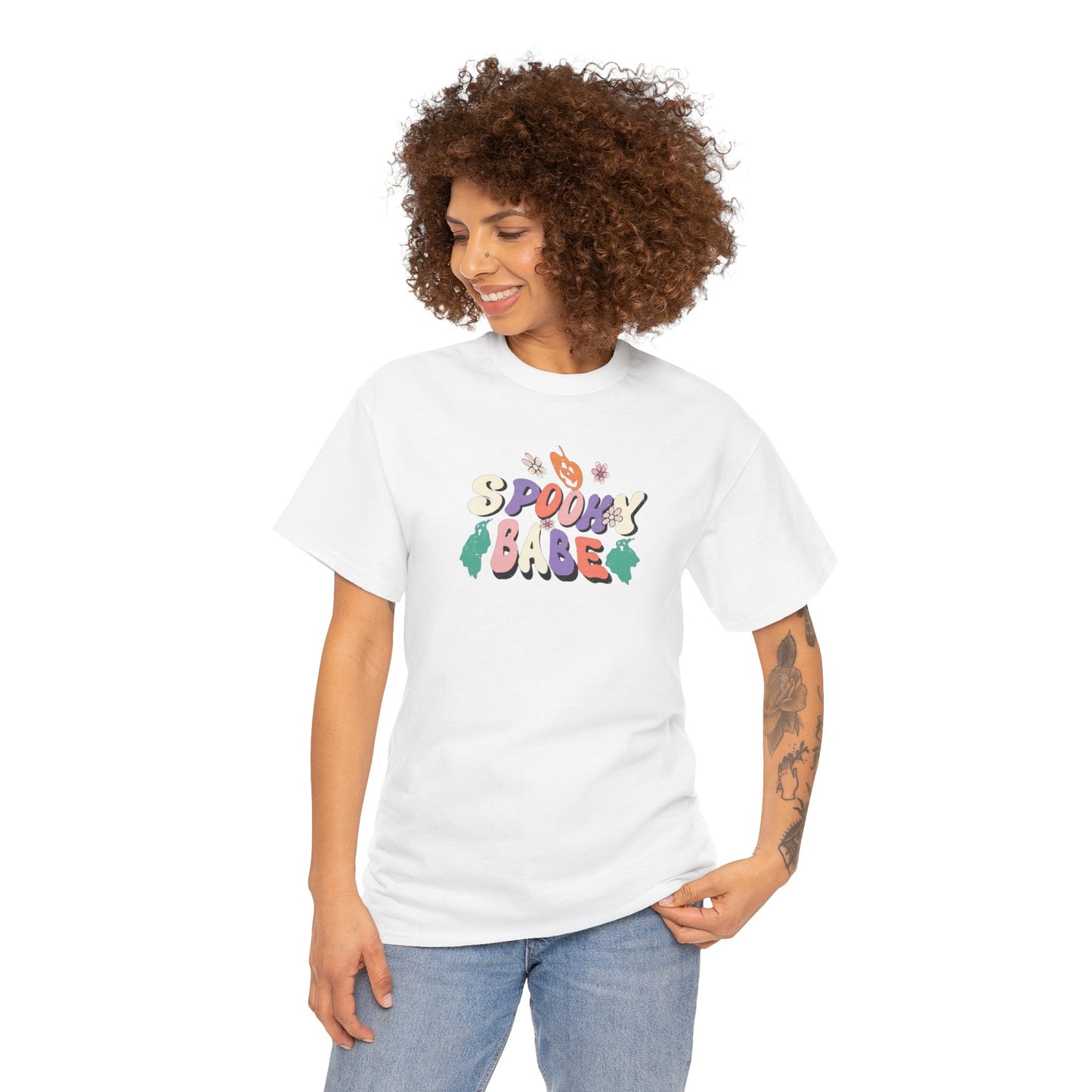 Spooky Babe Girly Unisex Tee