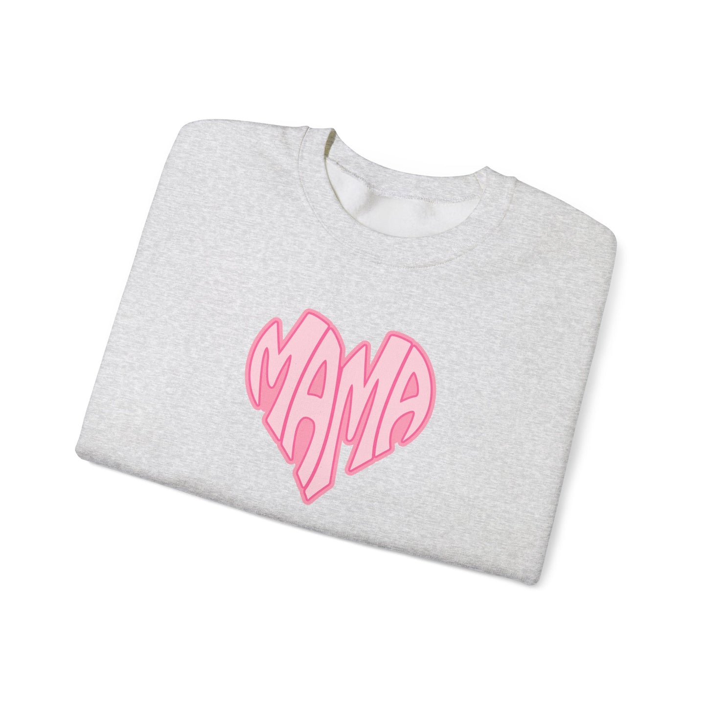 Mama Heart Crewneck Sweatshirt