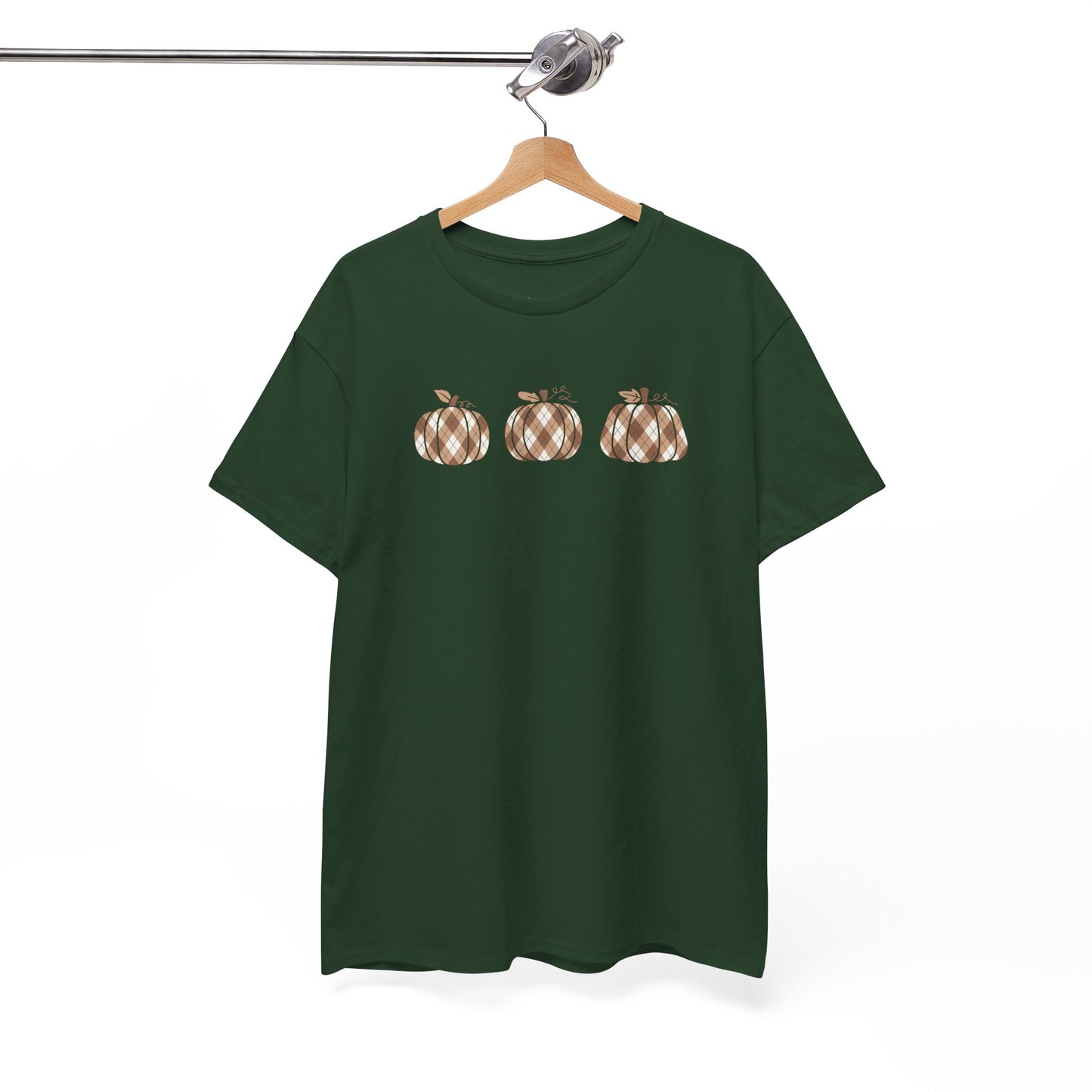 Plaid Pumpkins Unisex Tee