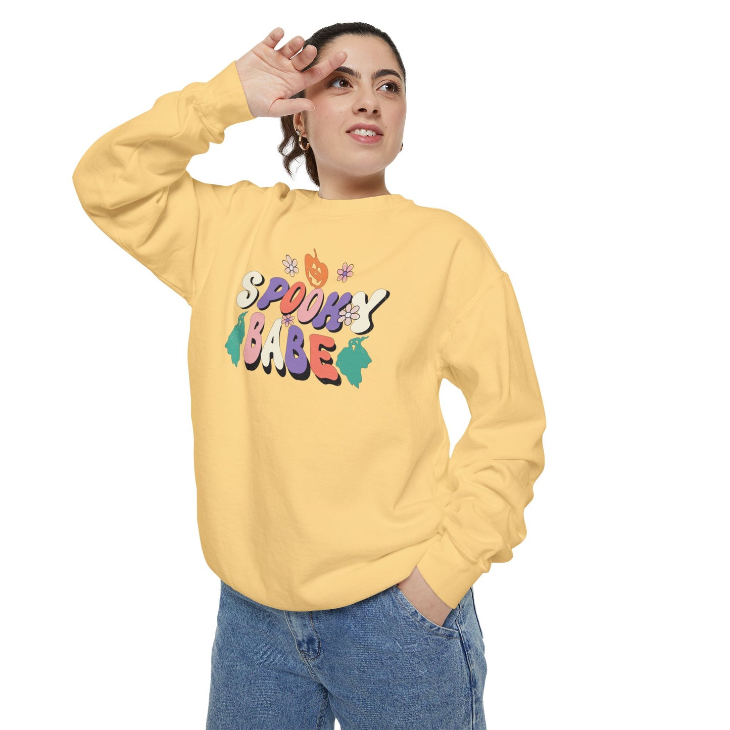 Spooky Babe Comfort Colors Sweatshirt