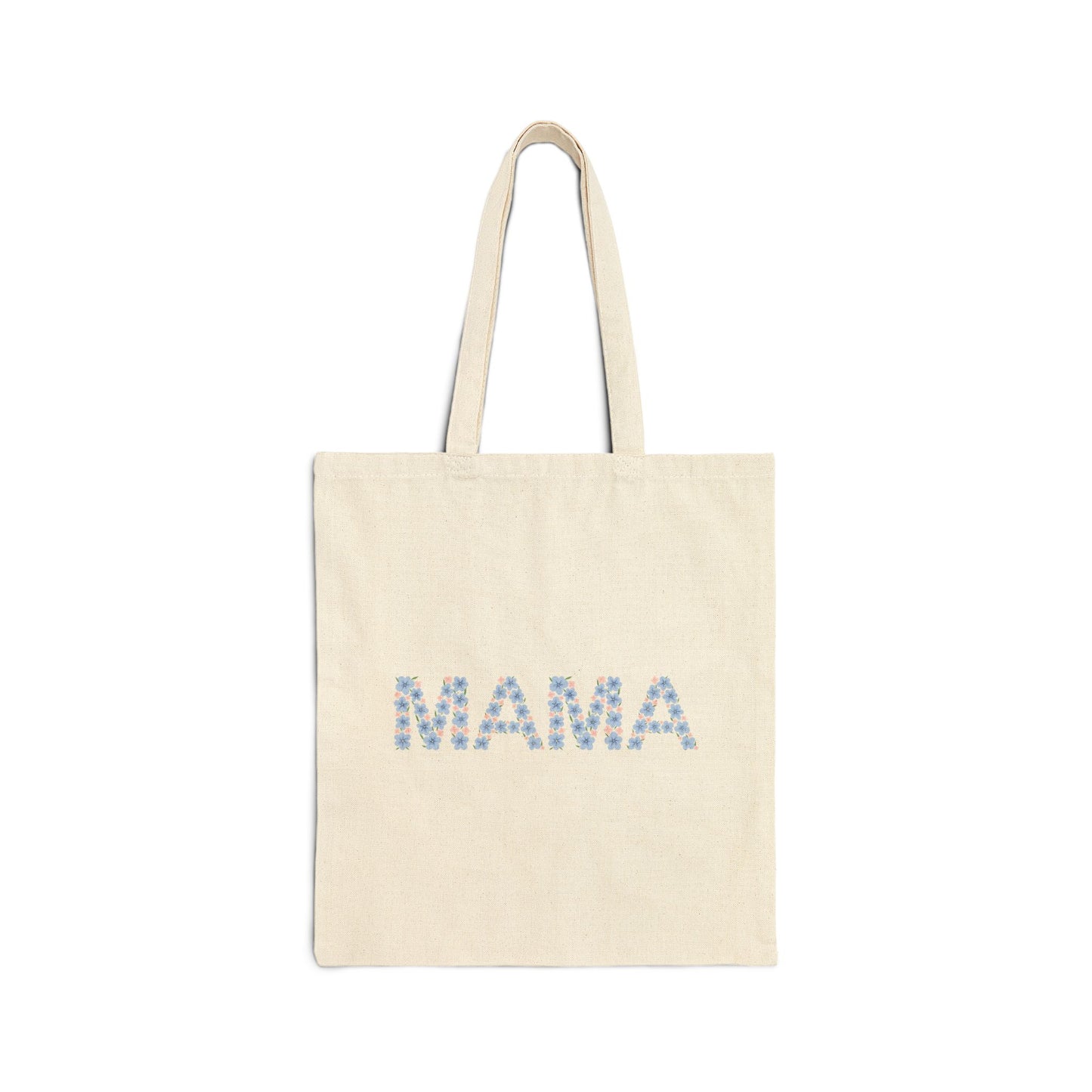 MAMA Floral Tote Bag