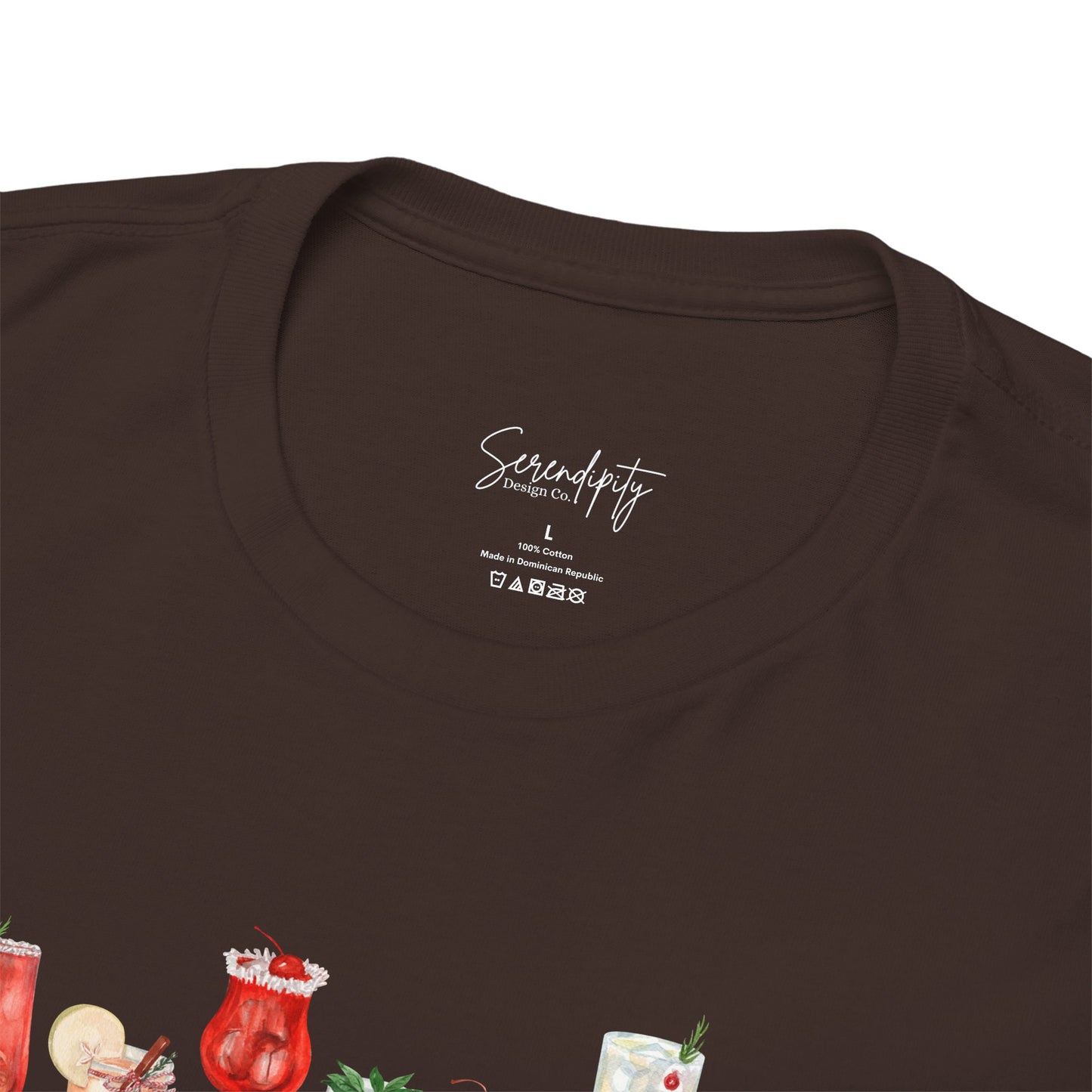 Christmas Cocktails Unisex Tee